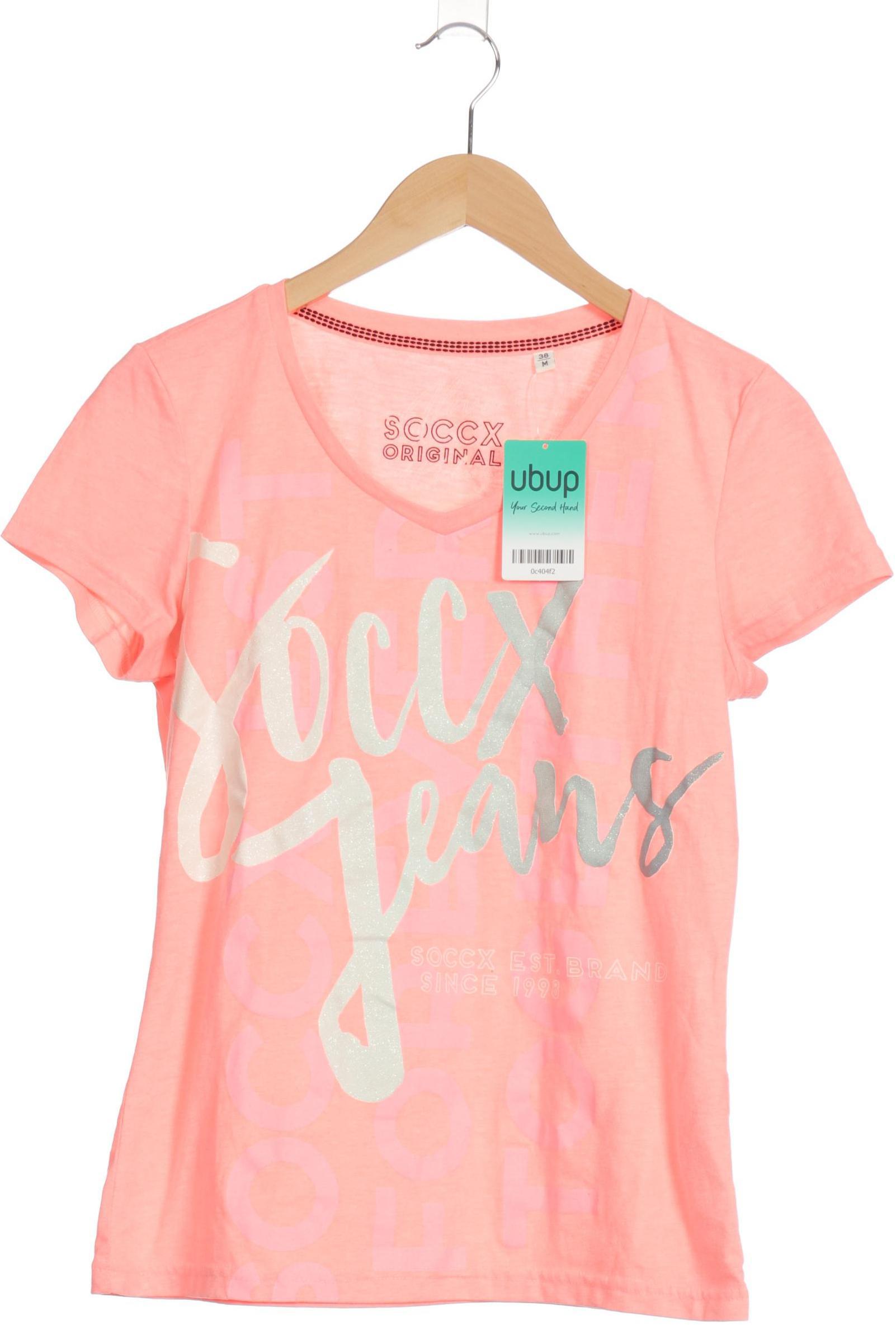 

Soccx Damen T-Shirt, pink, Gr.