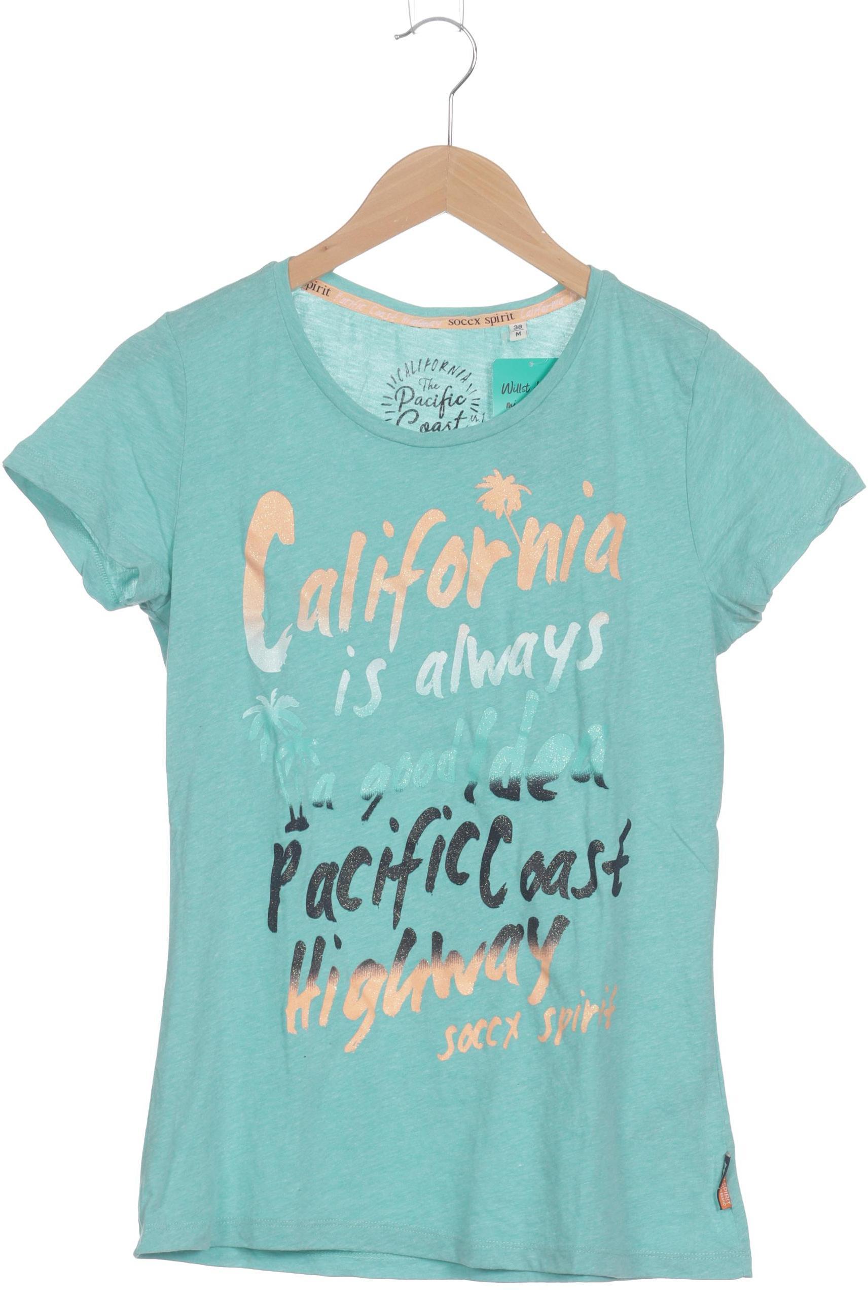 

Soccx Damen T-Shirt, türkis, Gr.