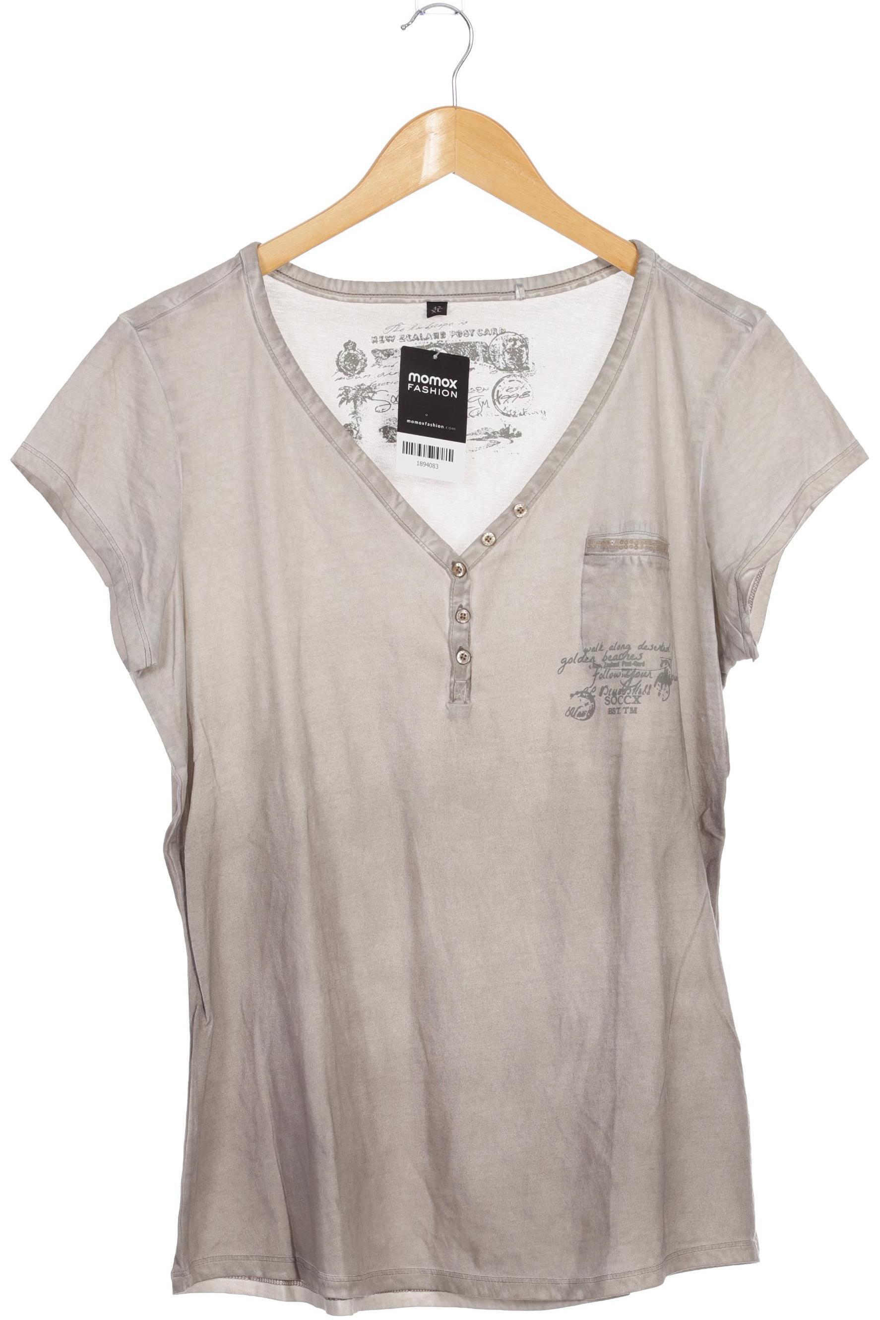 

Soccx Damen T-Shirt, beige, Gr.