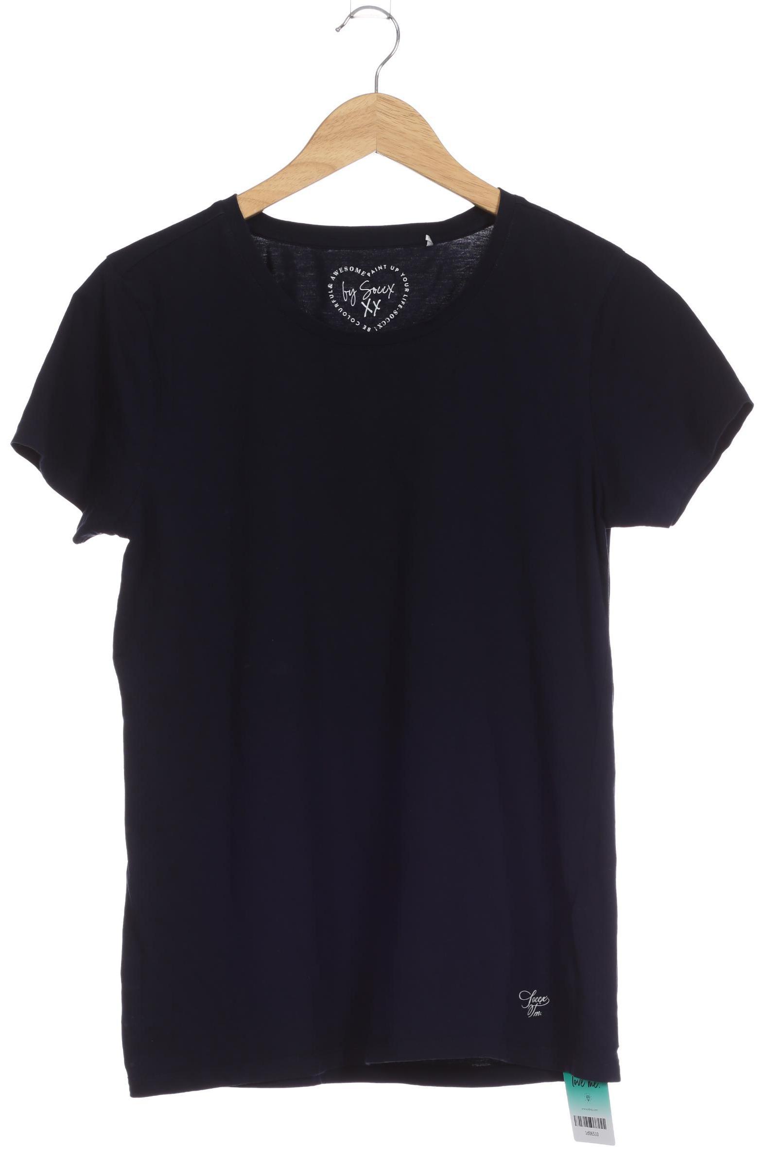 

Soccx Damen T-Shirt, blau, Gr. 42