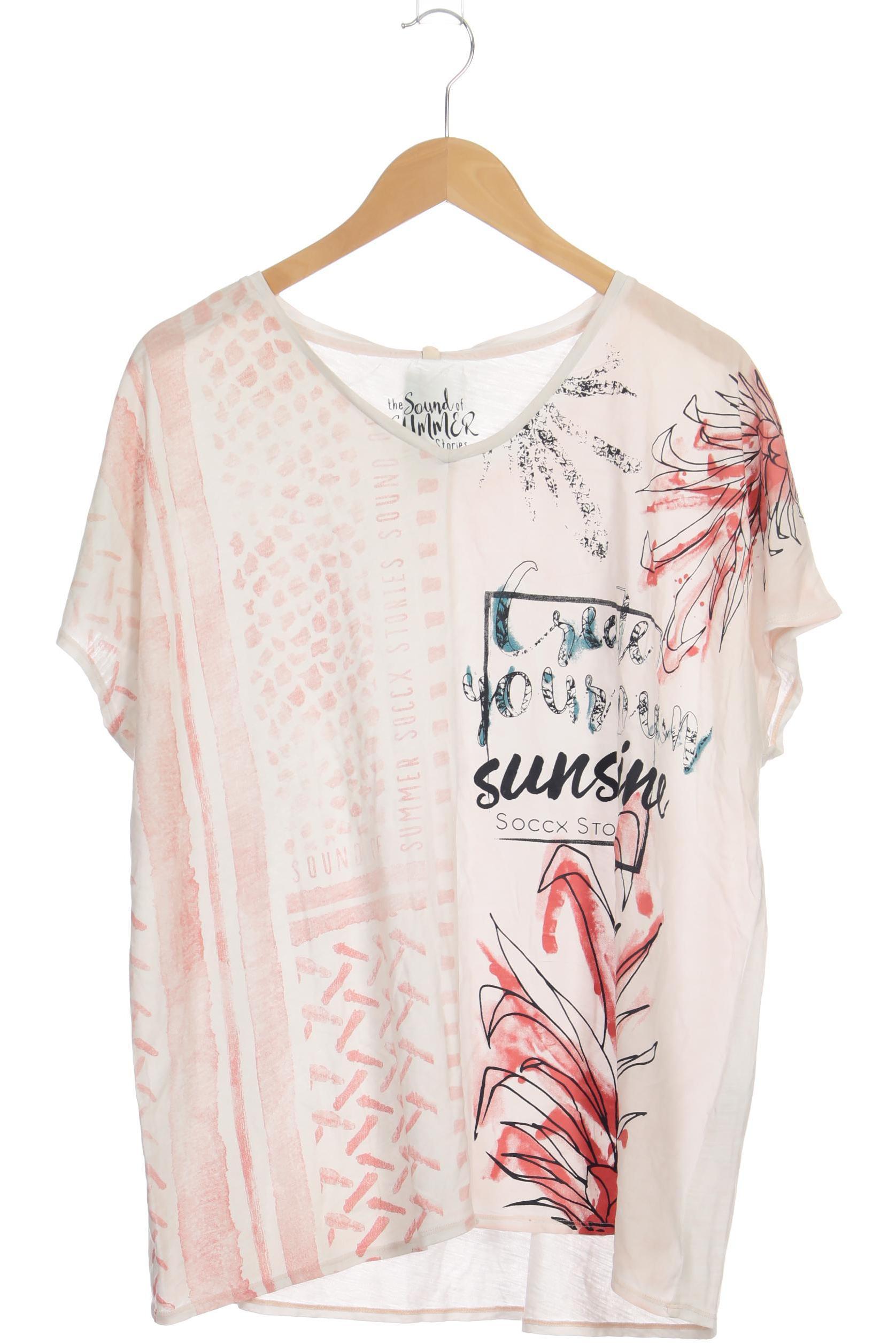 

Soccx Damen T-Shirt, pink, Gr. 42