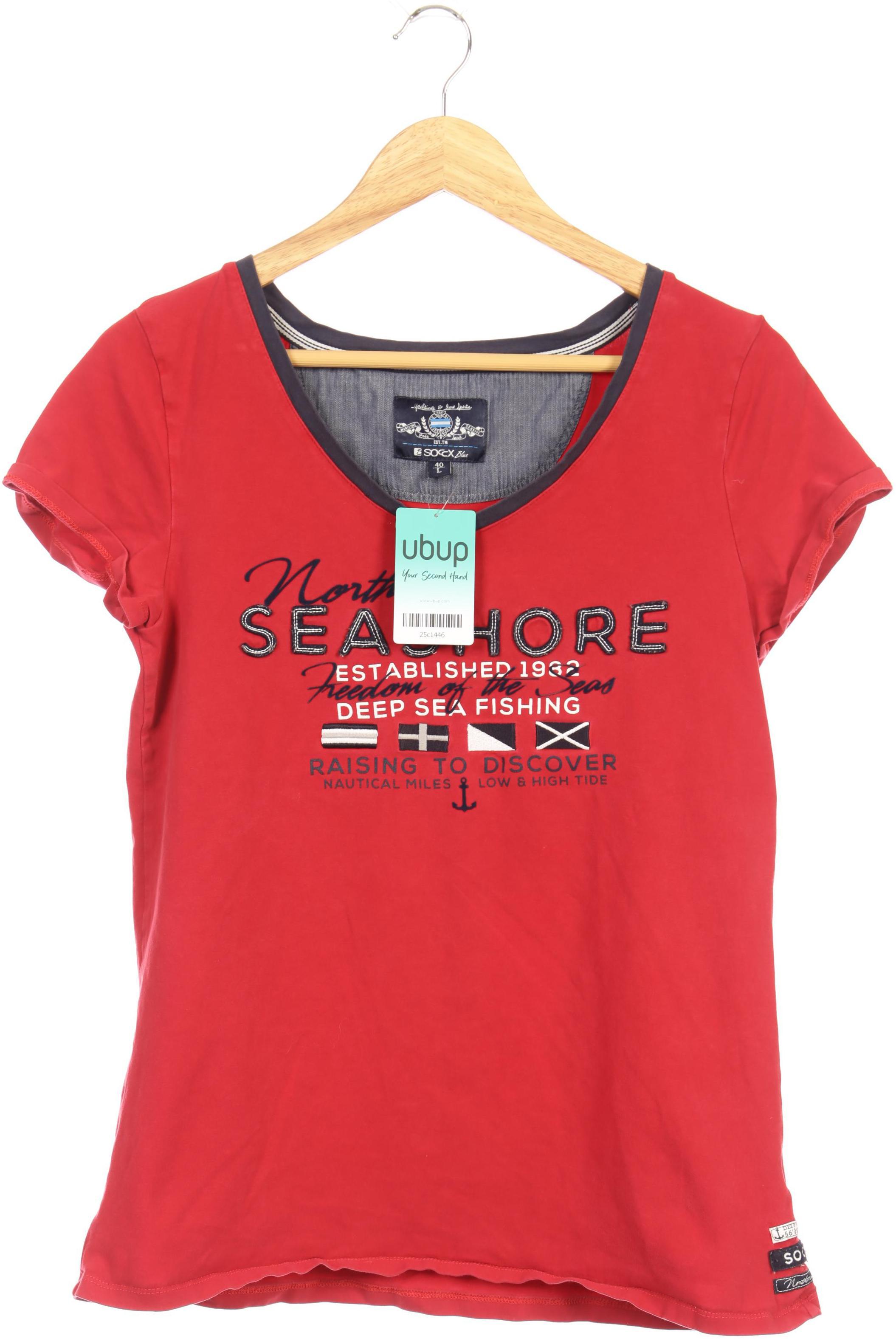 

Soccx Damen T-Shirt, pink, Gr.