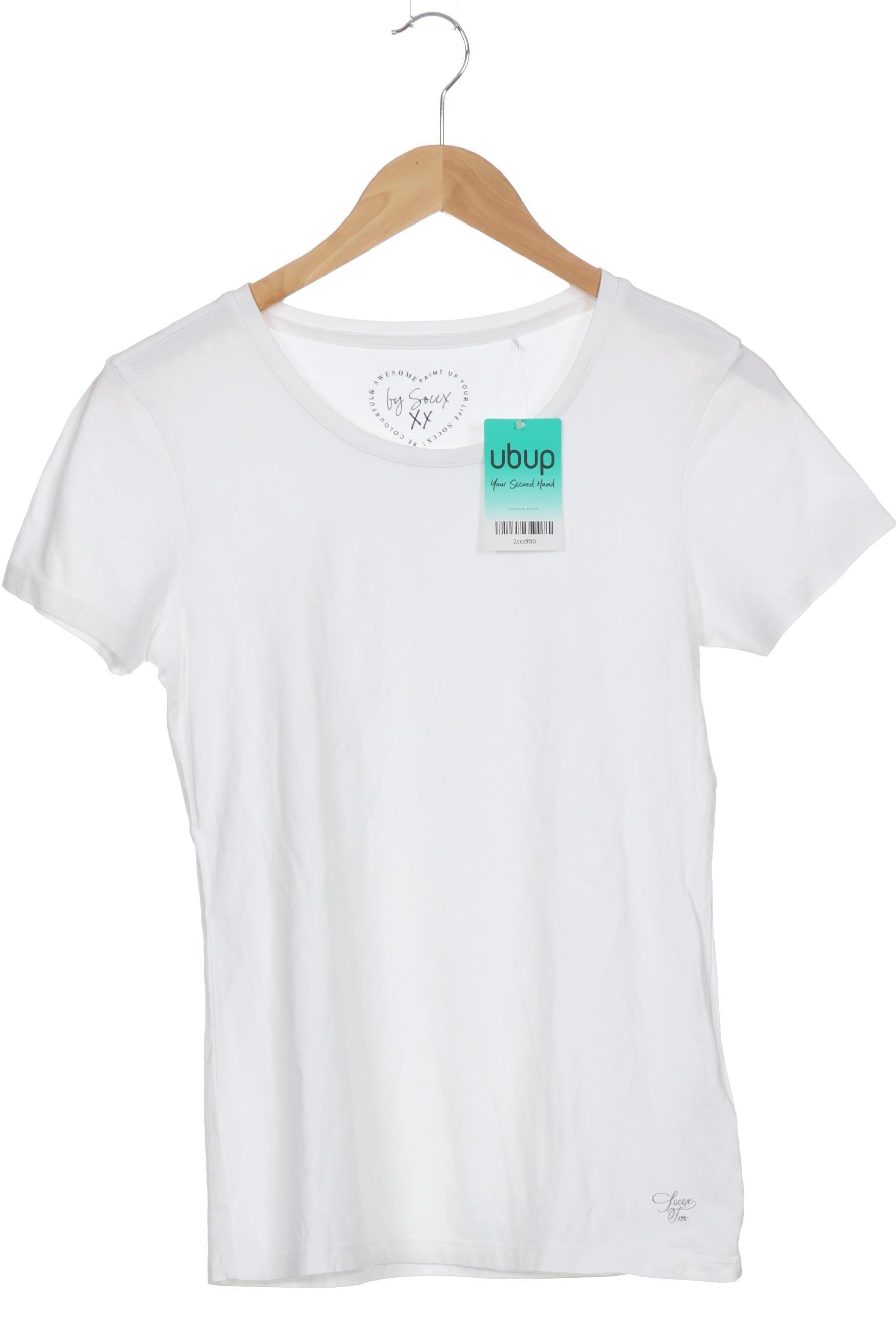 

Soccx Damen T-Shirt, weiß, Gr.