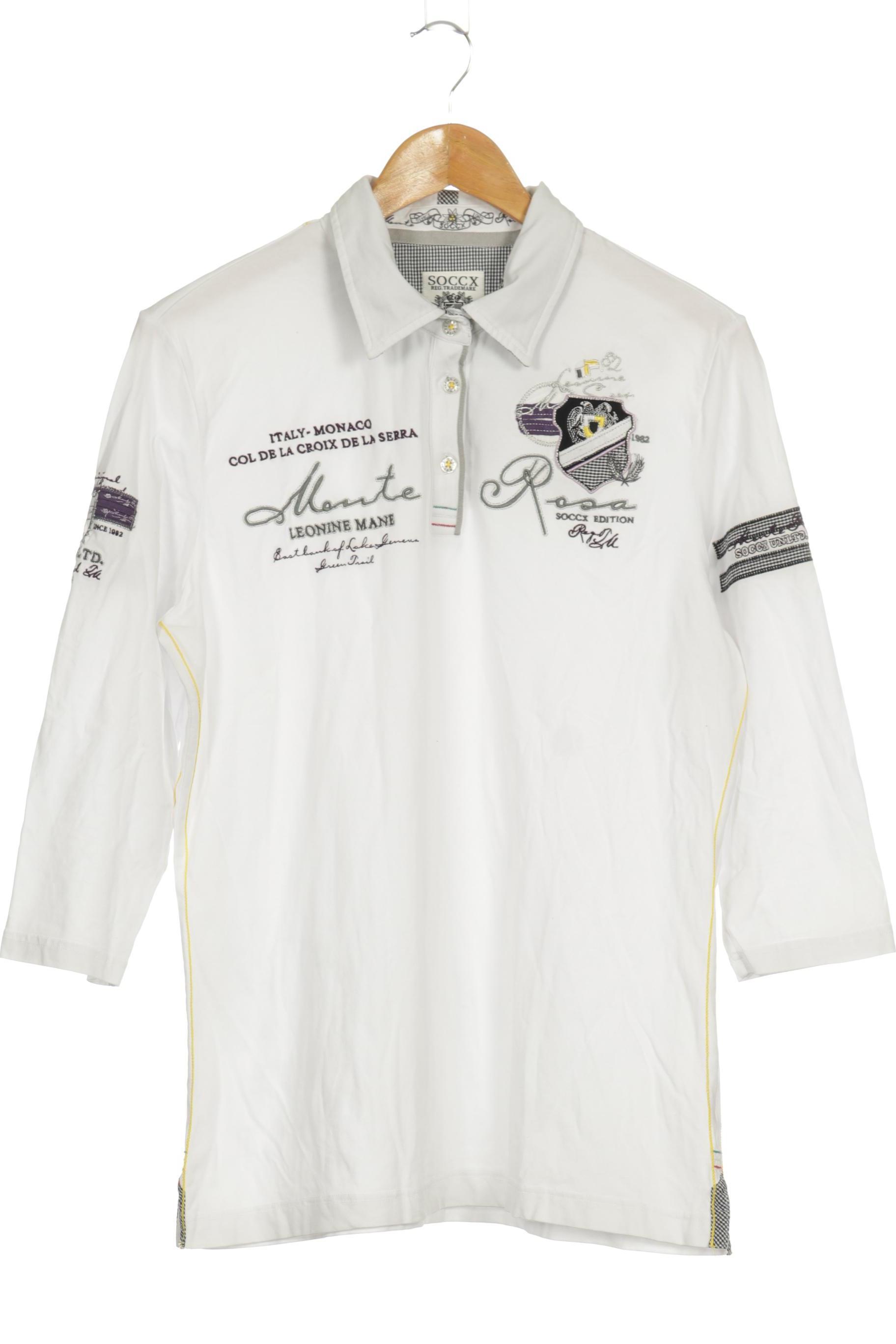 

Soccx Damen T-Shirt, weiß, Gr.