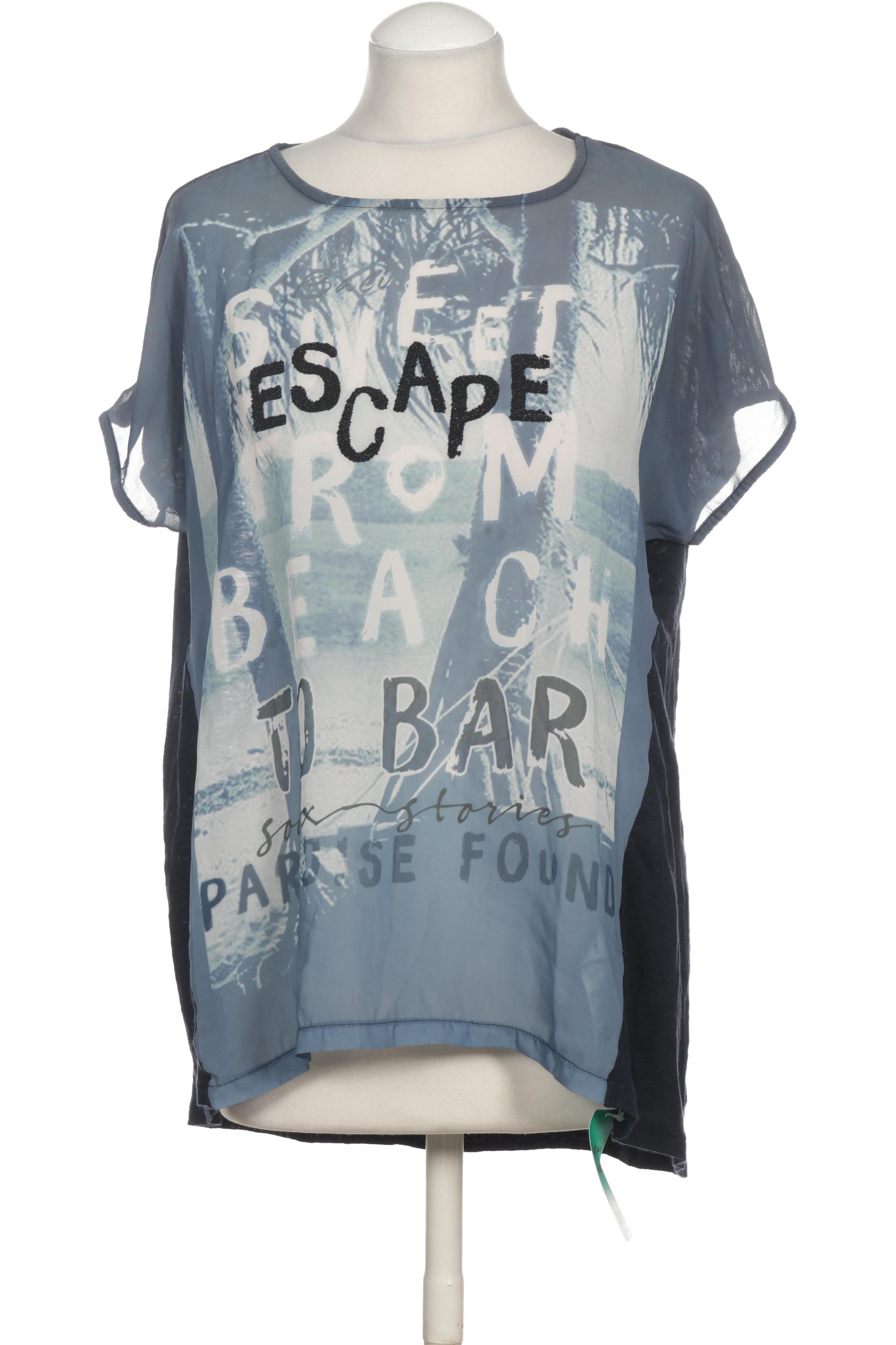 

Soccx Damen T-Shirt, blau, Gr.