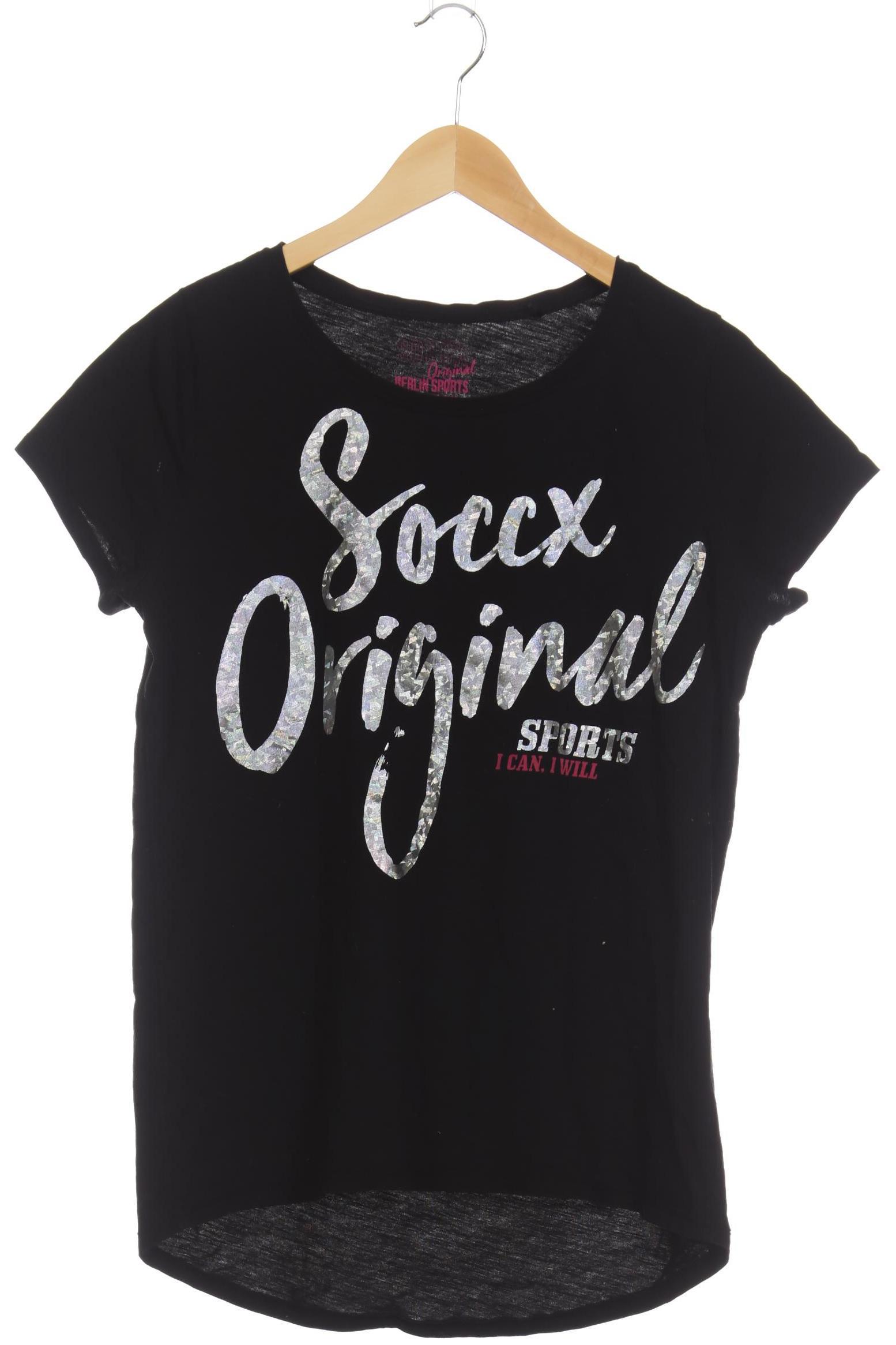 

Soccx Damen T-Shirt, schwarz, Gr.