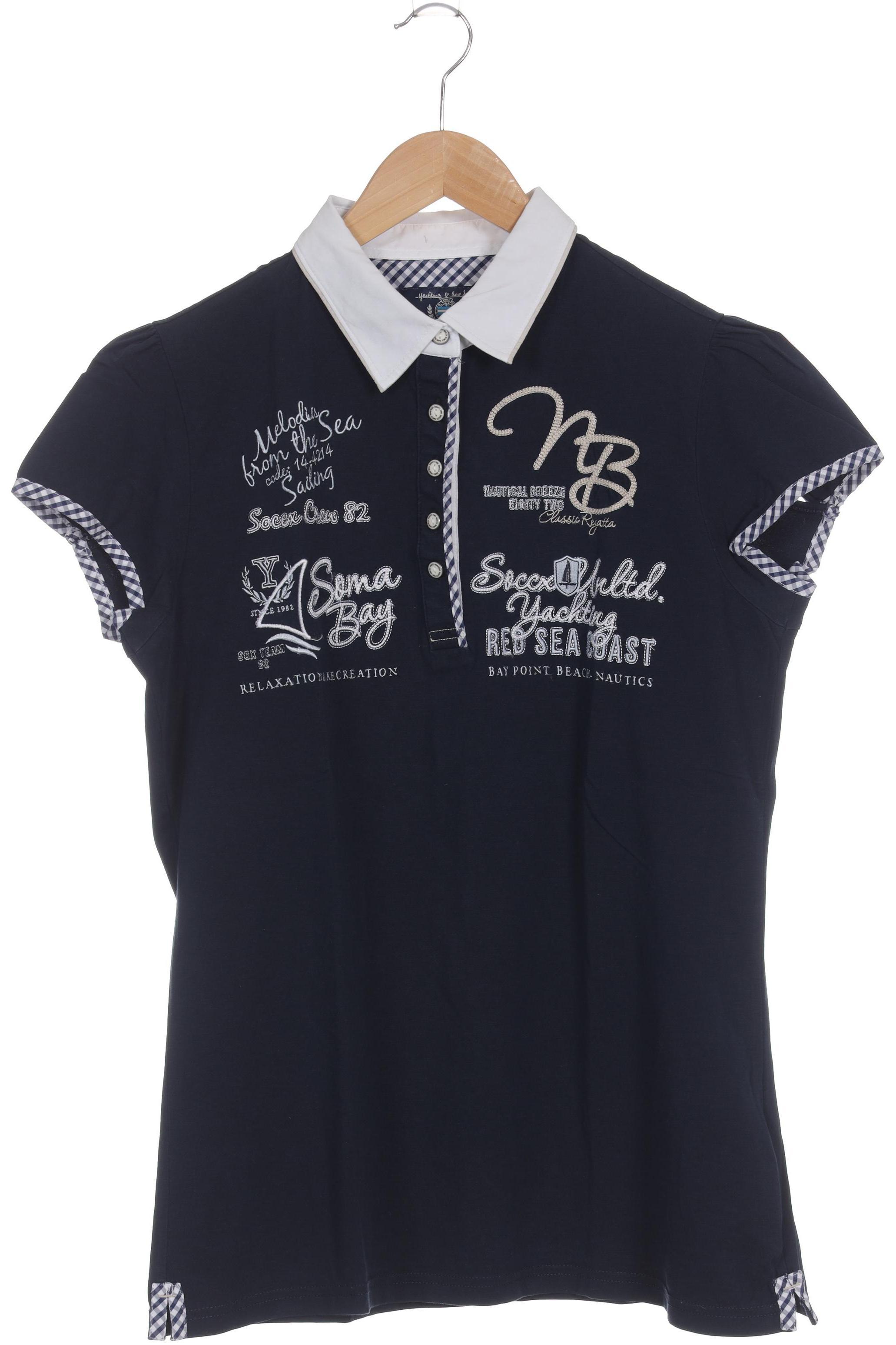 

Soccx Damen T-Shirt, blau, Gr. 44