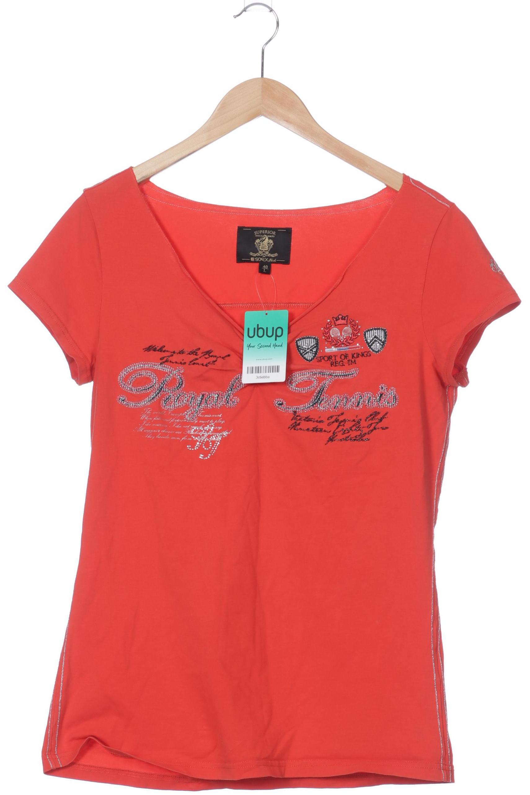 

Soccx Damen T-Shirt, rot, Gr.