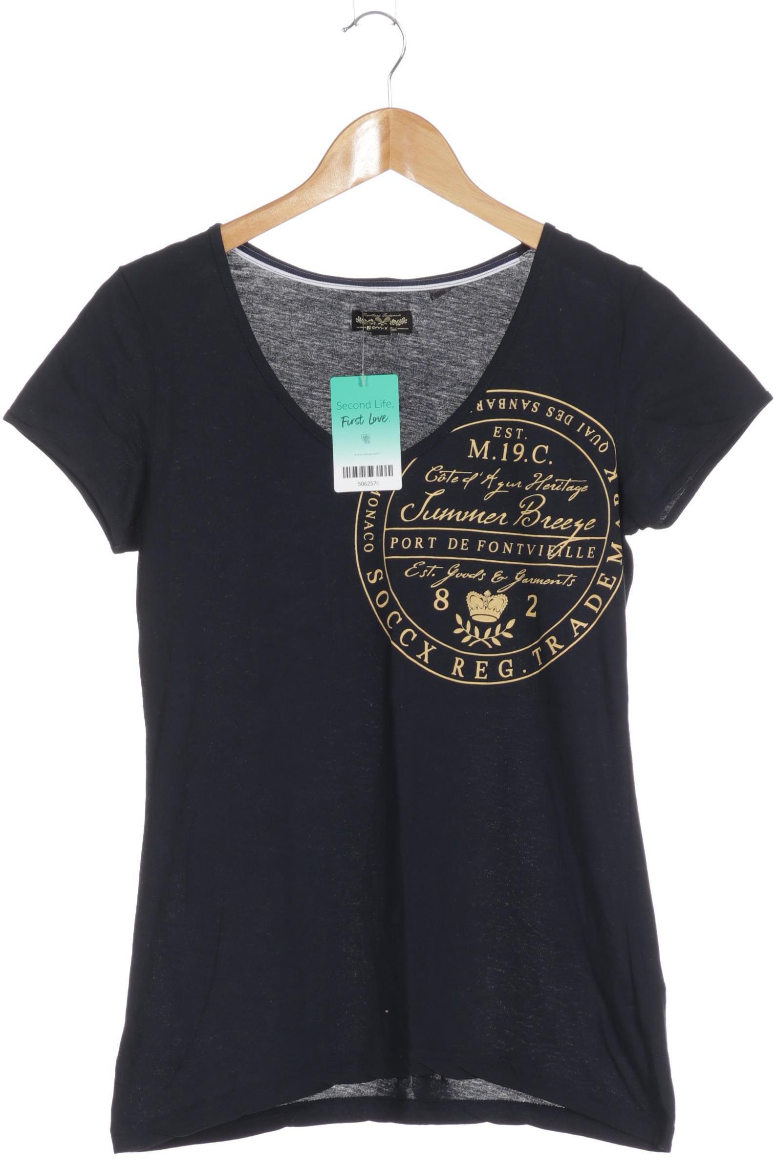 

Soccx Damen T-Shirt, blau, Gr.
