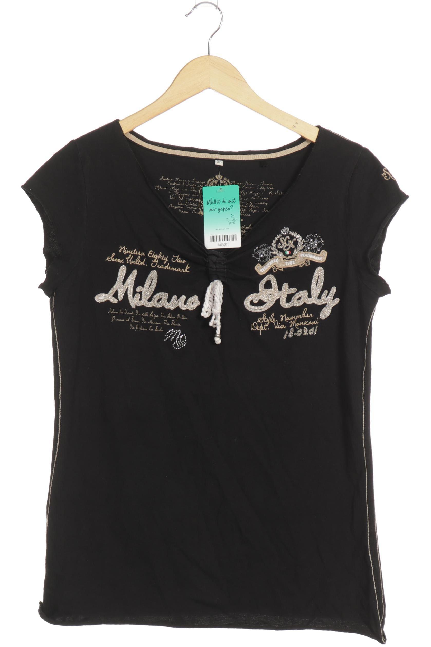 

Soccx Damen T-Shirt, schwarz, Gr.