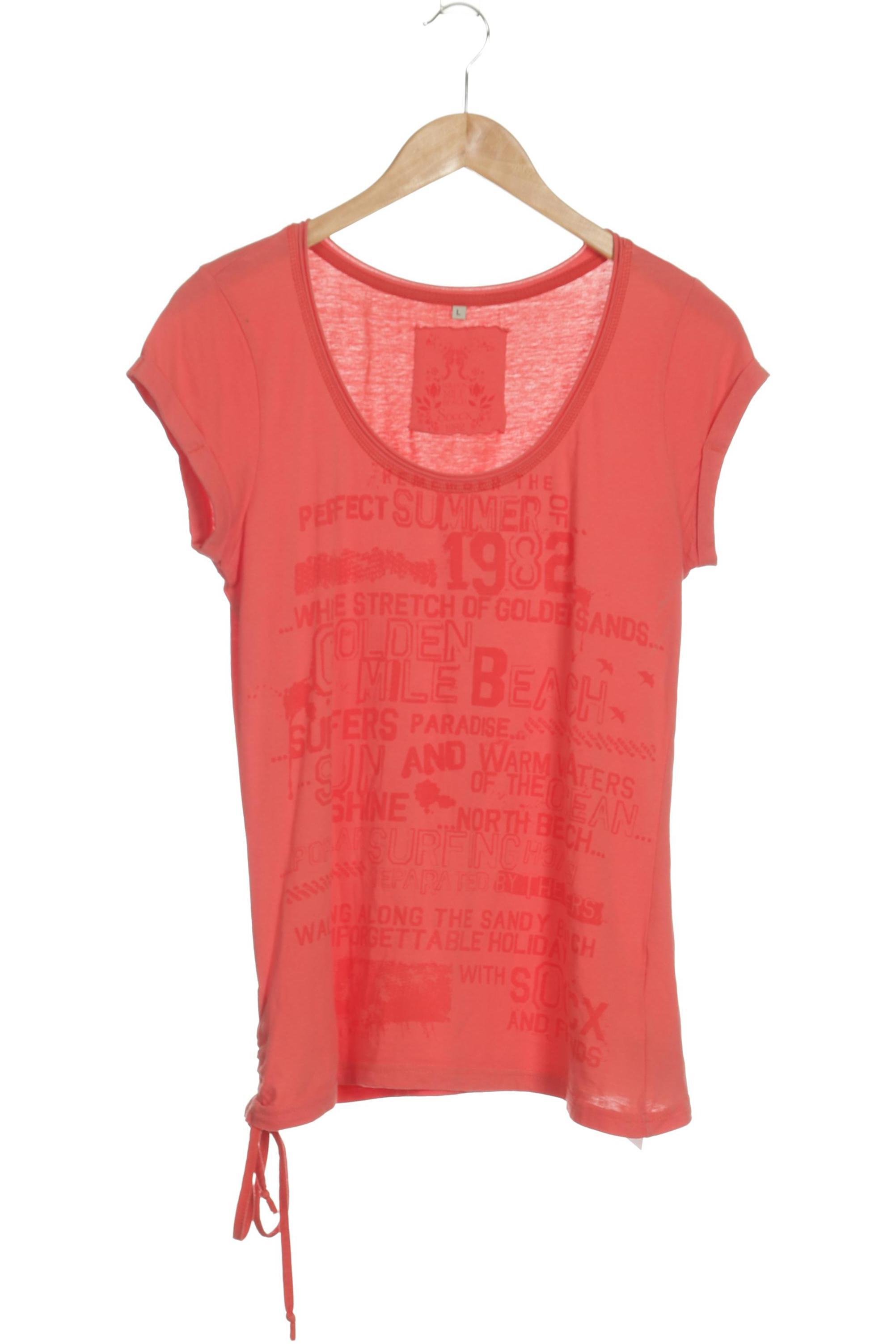 

Soccx Damen T-Shirt, rot, Gr.