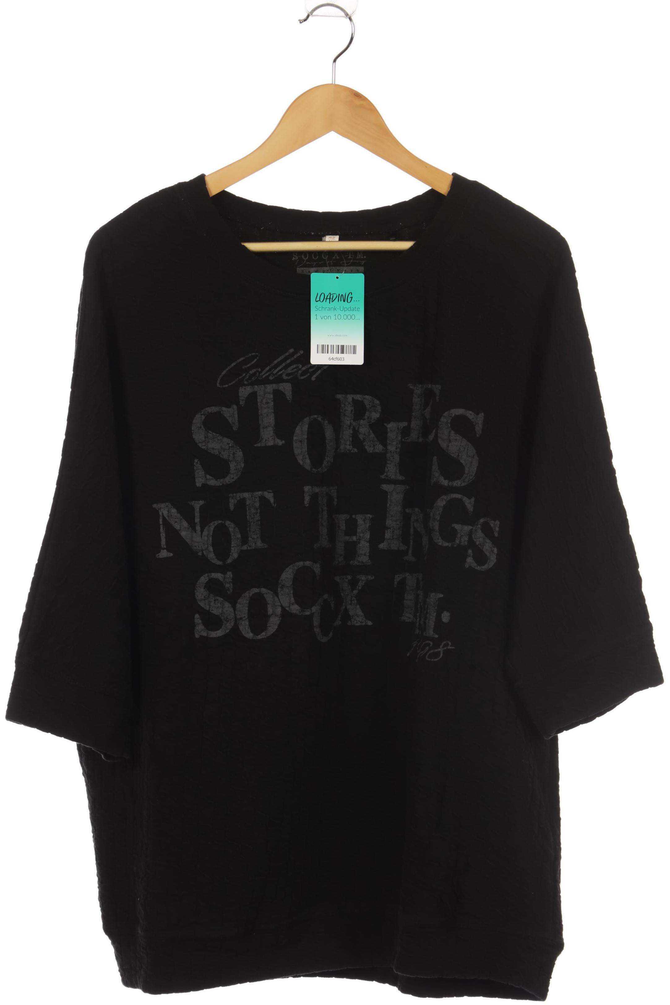 

Soccx Damen T-Shirt, schwarz, Gr.