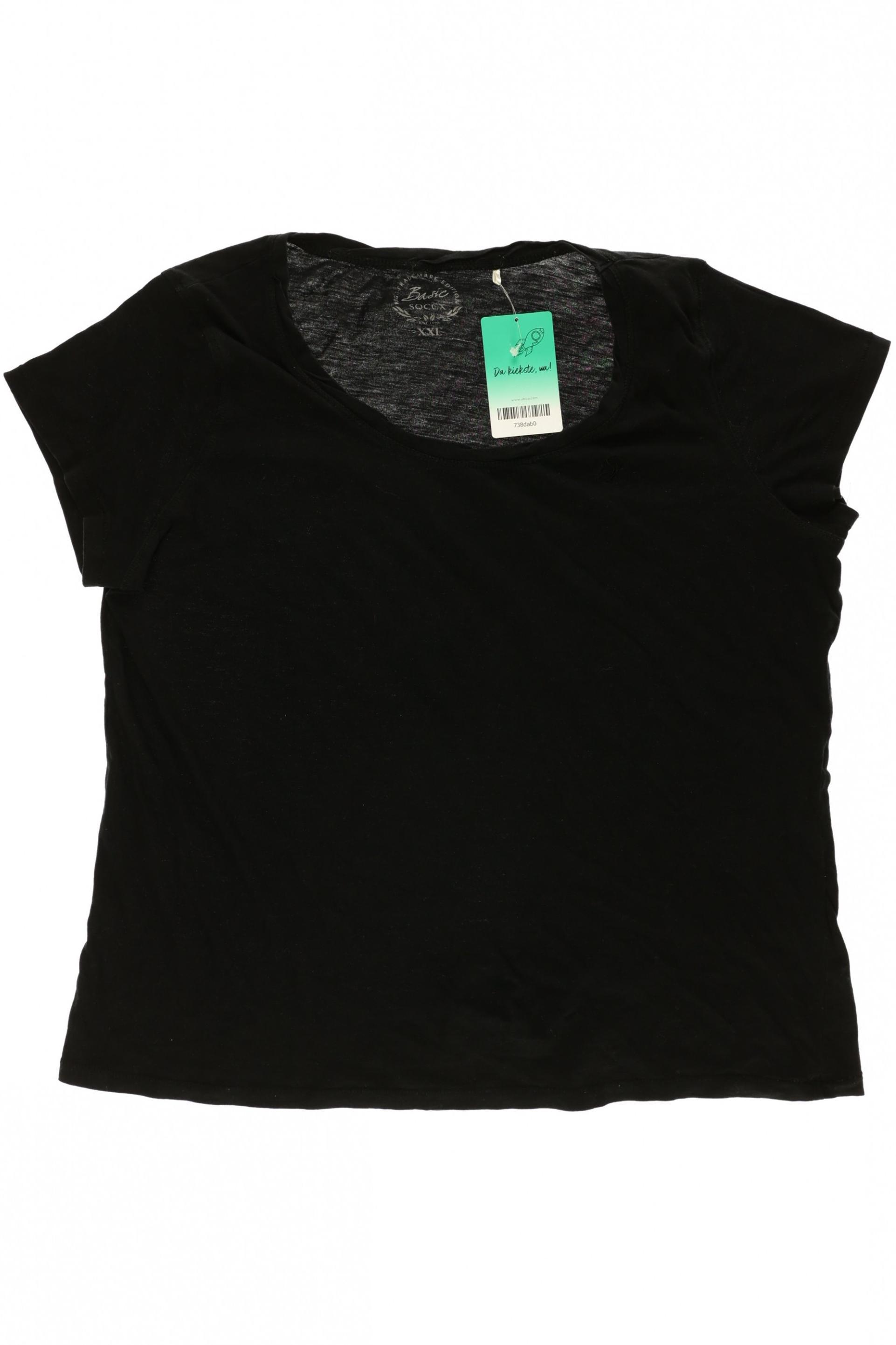 

Soccx Damen T-Shirt, schwarz, Gr.