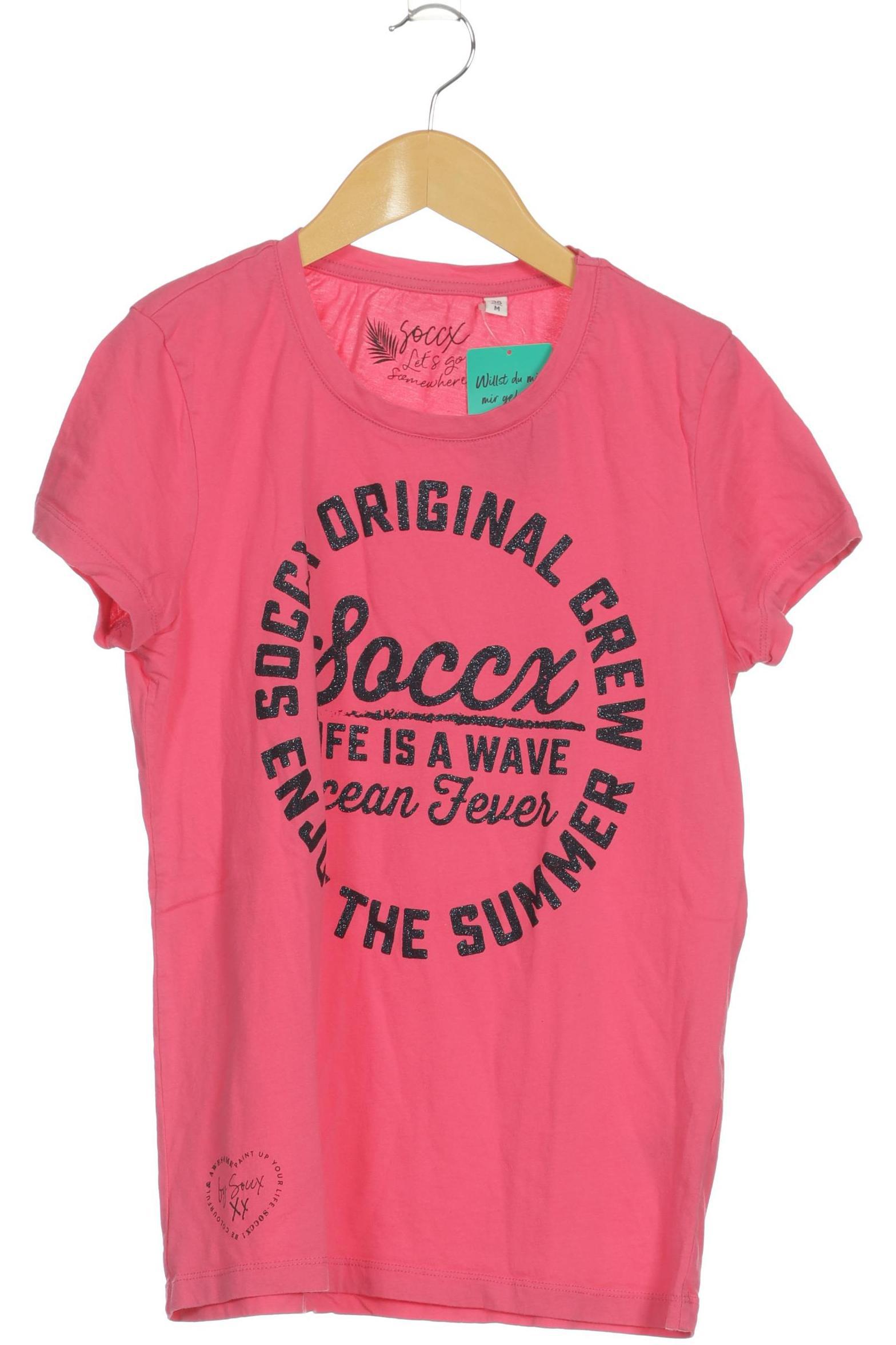 

Soccx Damen T-Shirt, pink, Gr.