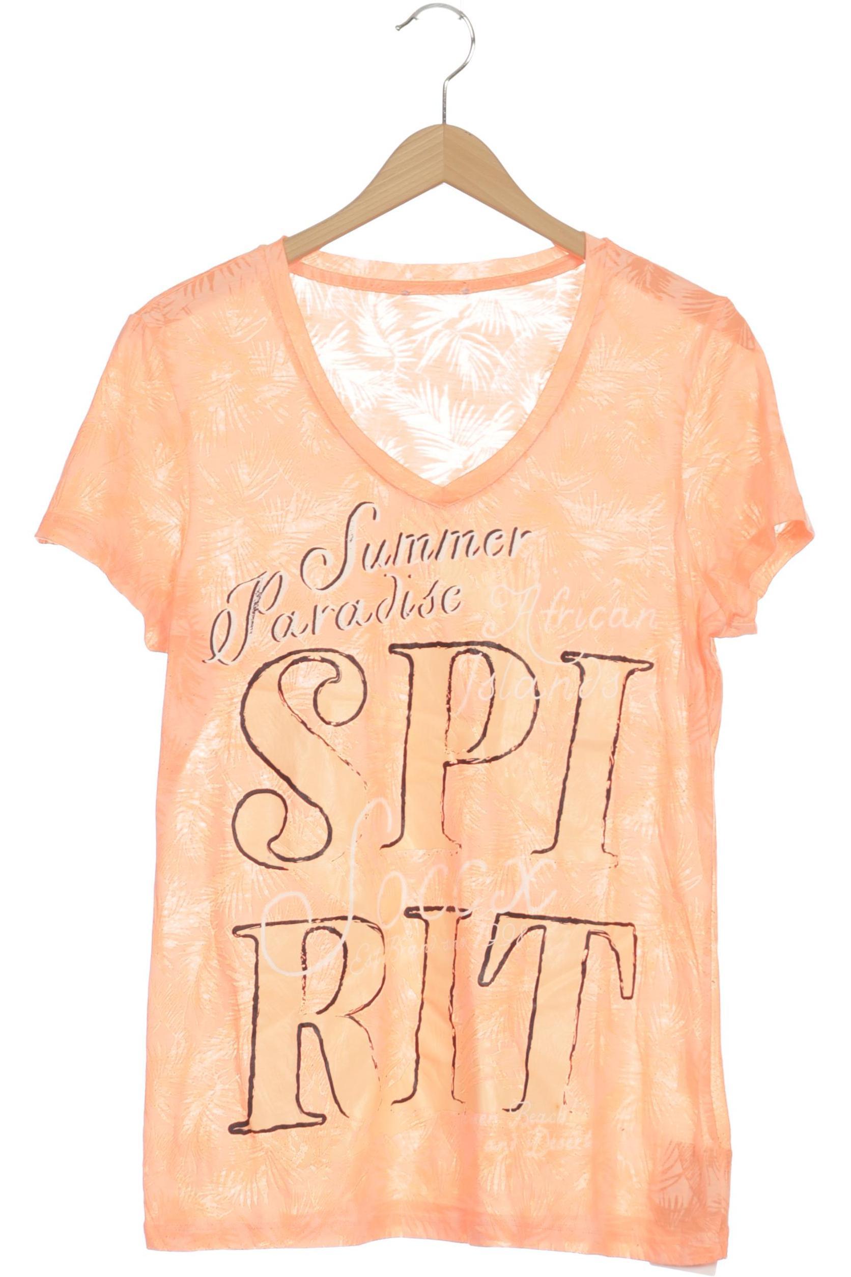 

Soccx Damen T-Shirt, orange, Gr.