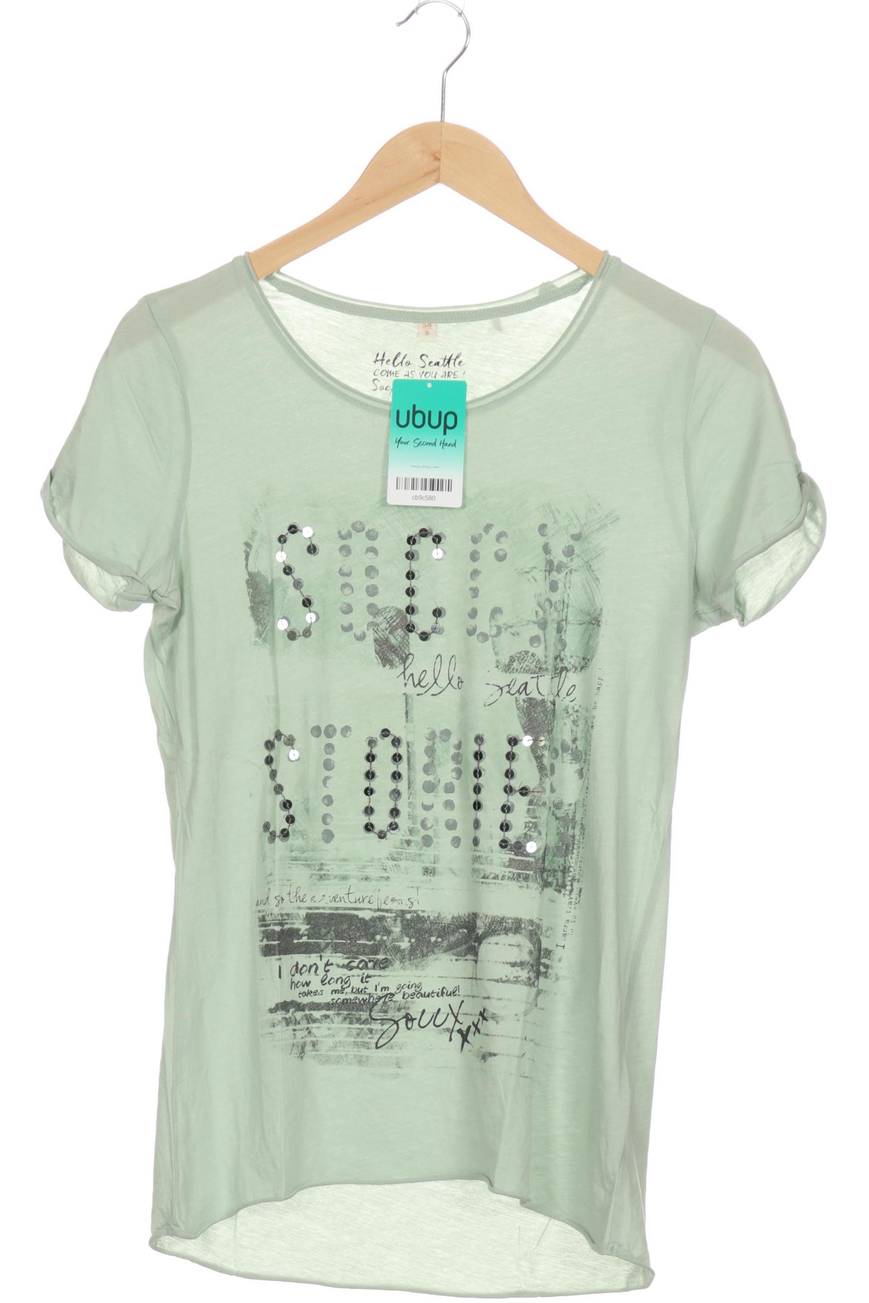

Soccx Damen T-Shirt, grün, Gr.