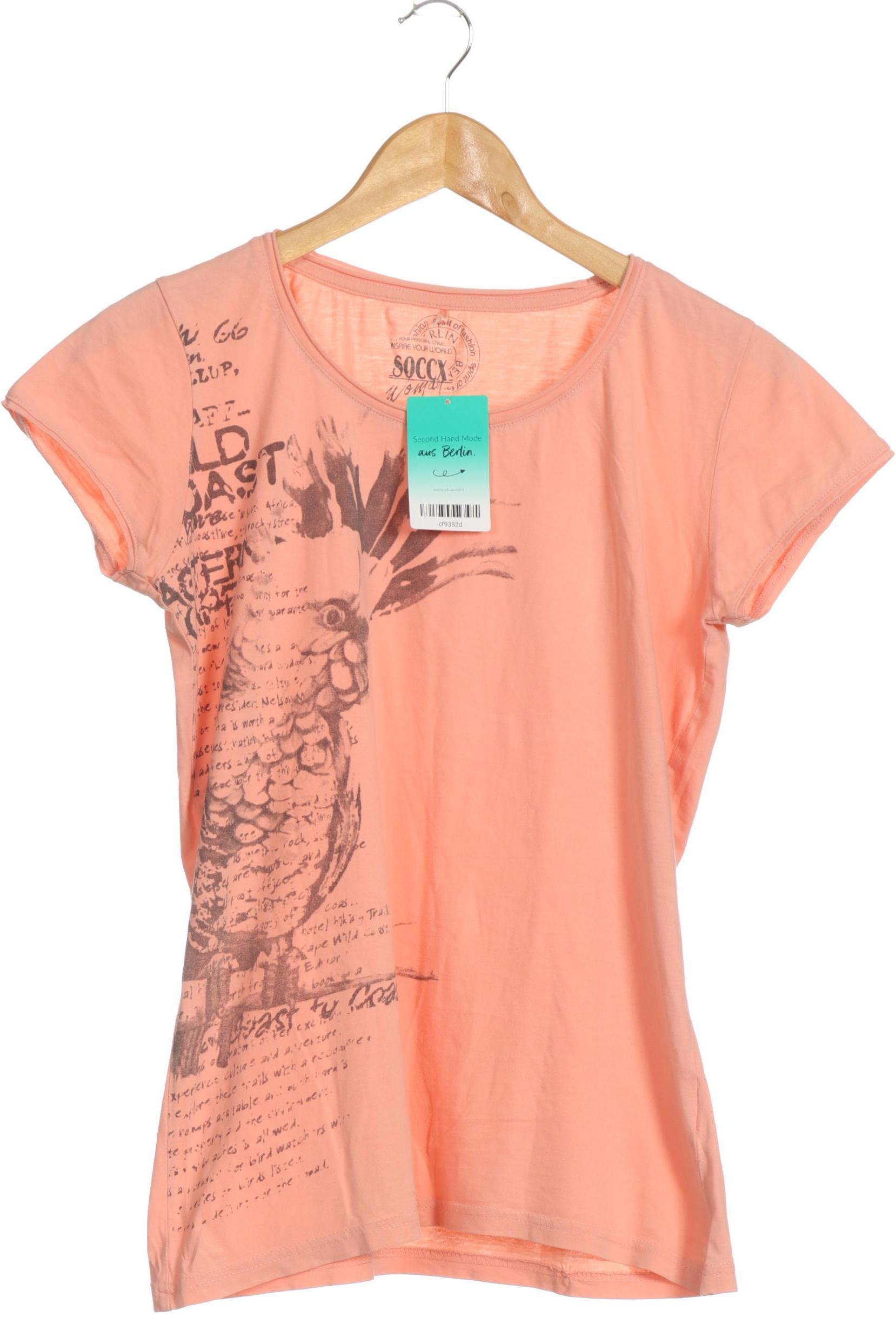 

Soccx Damen T-Shirt, orange, Gr. 38