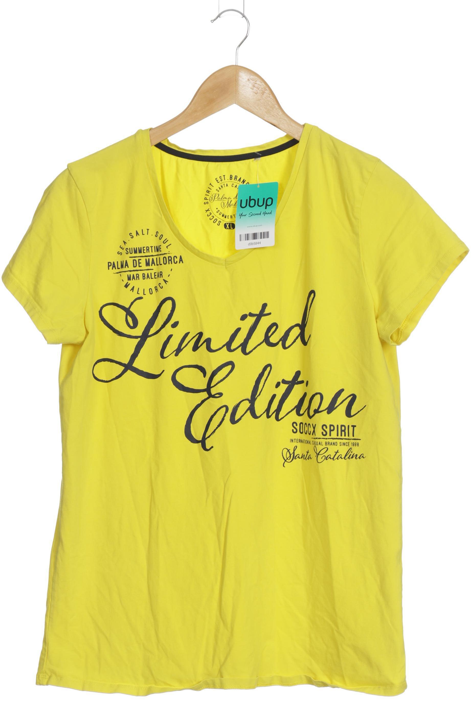 

Soccx Damen T-Shirt, gelb, Gr.