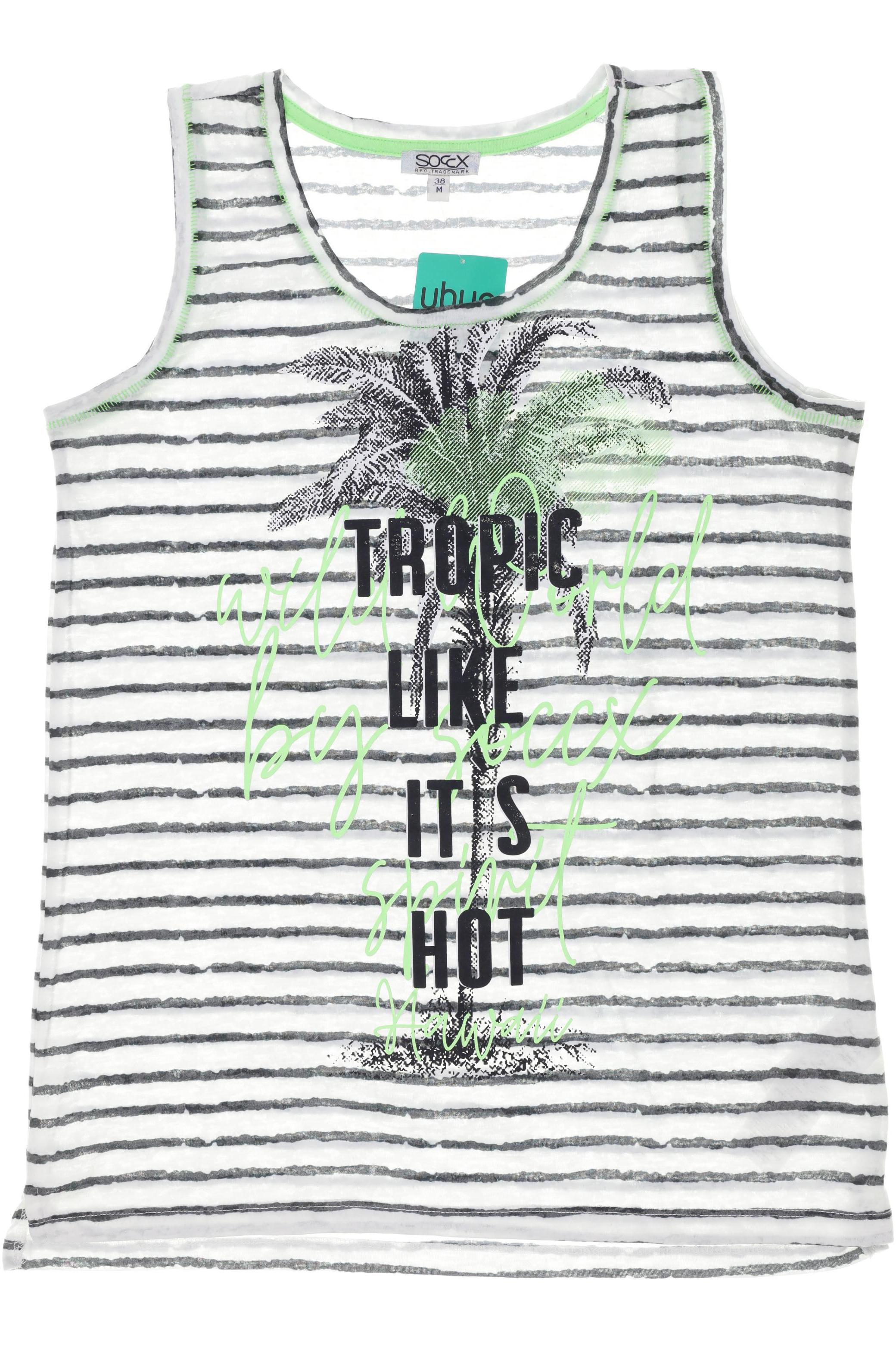 

Soccx Damen Top, weiß, Gr.