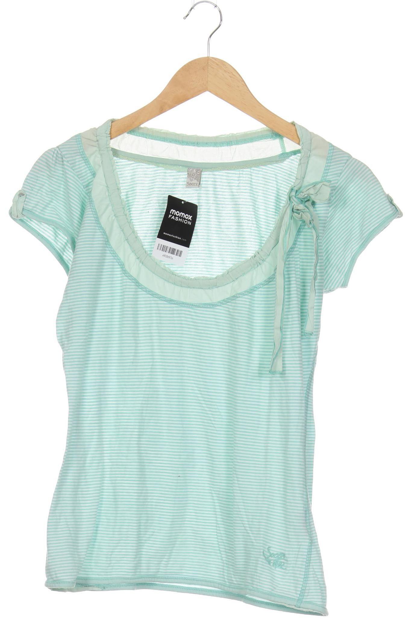 

Soccx Damen T-Shirt, türkis, Gr.