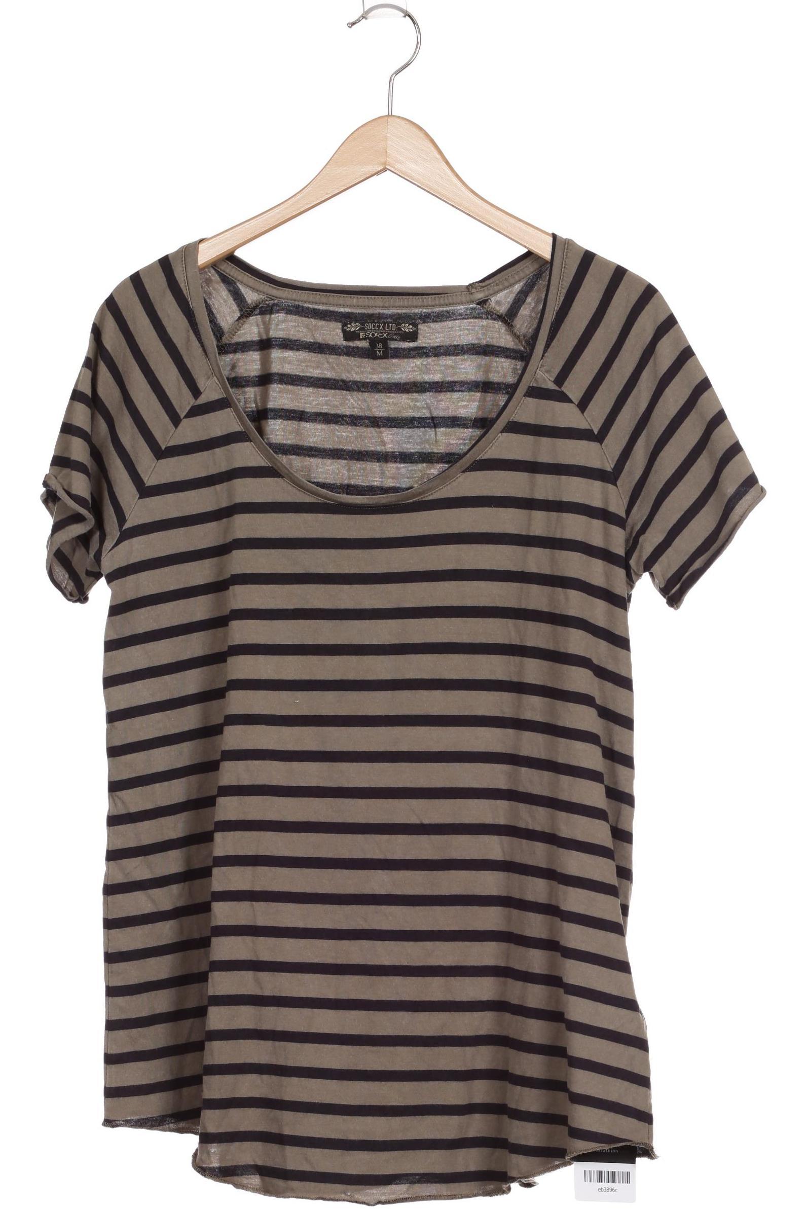 

Soccx Damen T-Shirt, schwarz, Gr. 38