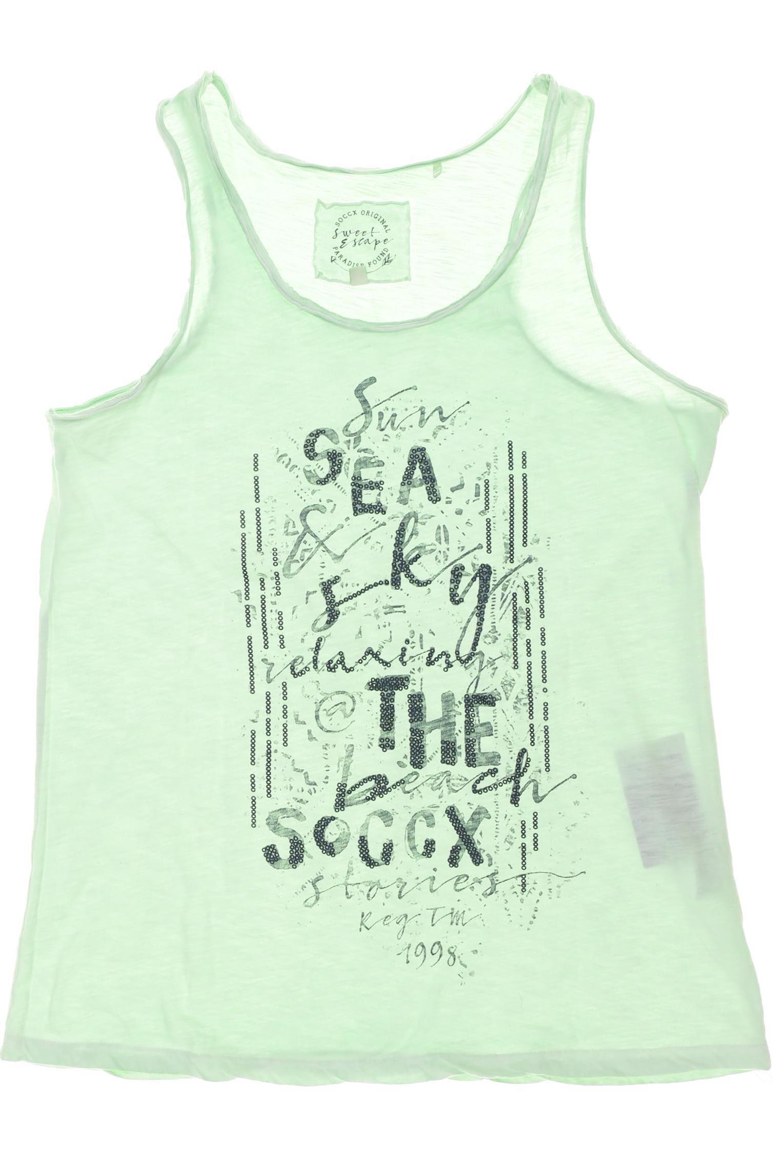 

Soccx Damen Top, grün, Gr.