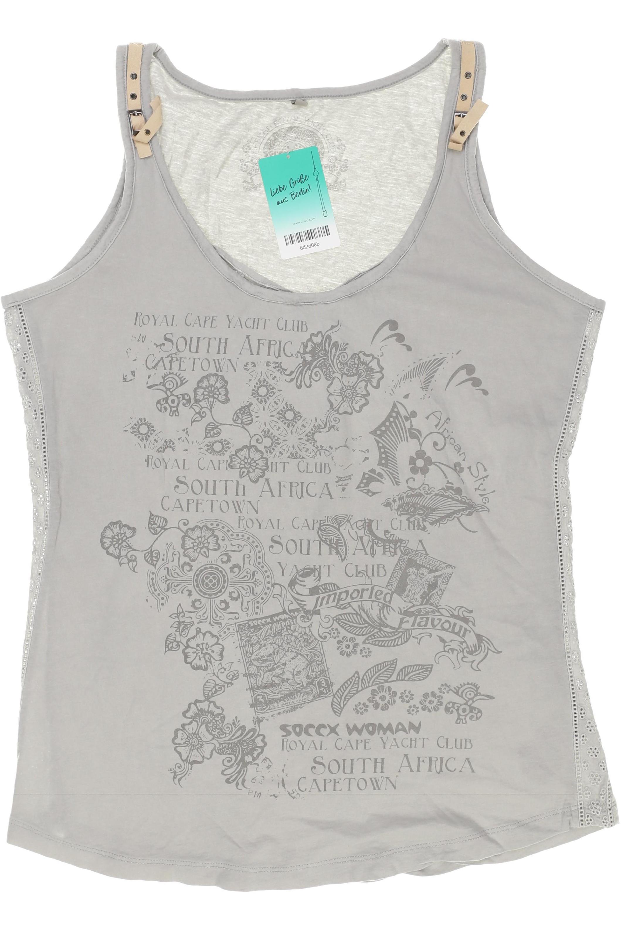 

Soccx Damen Top, grau, Gr.