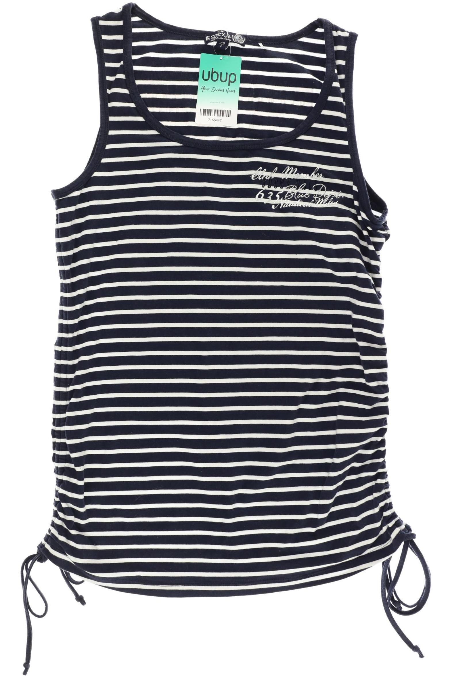 

Soccx Damen Top, blau, Gr. 40