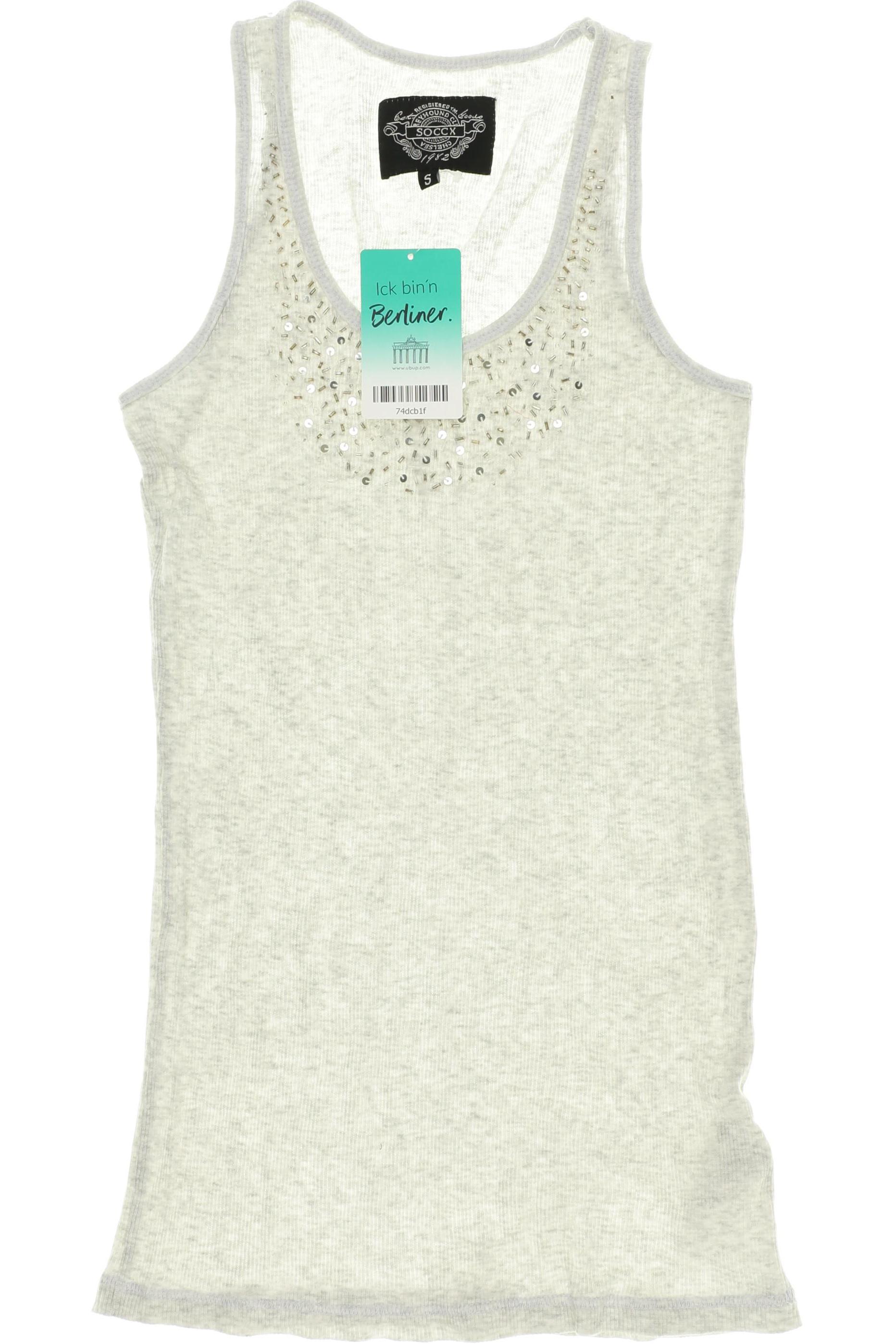 

Soccx Damen Top, grau, Gr.