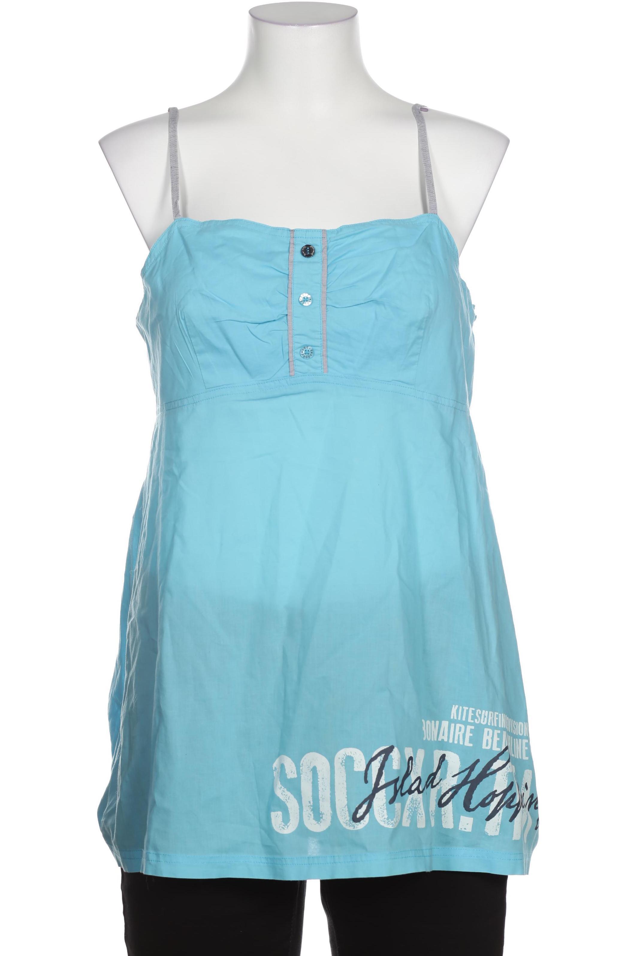 

Soccx Damen Top, blau, Gr. 40