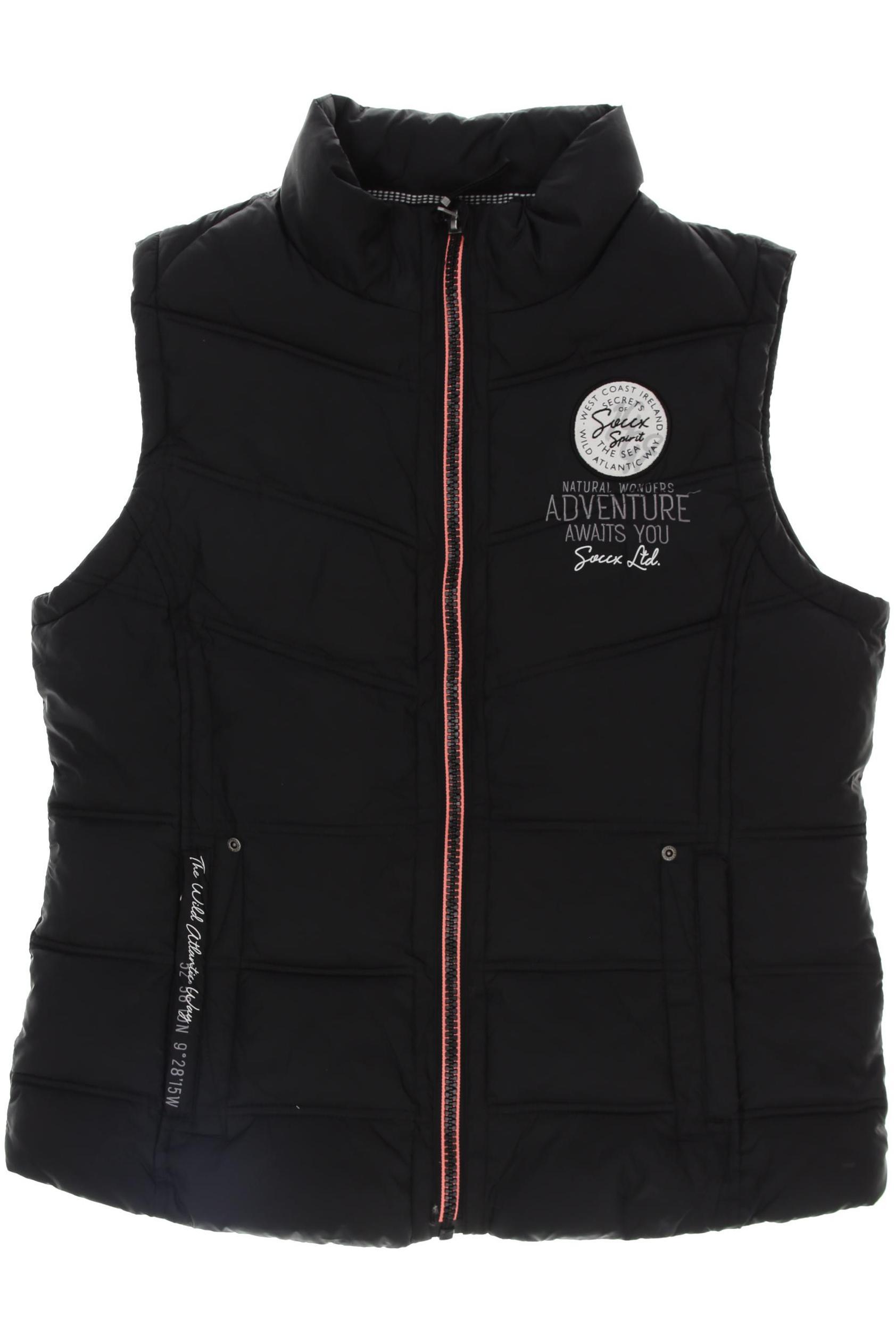 

Soccx Damen Weste, schwarz, Gr.