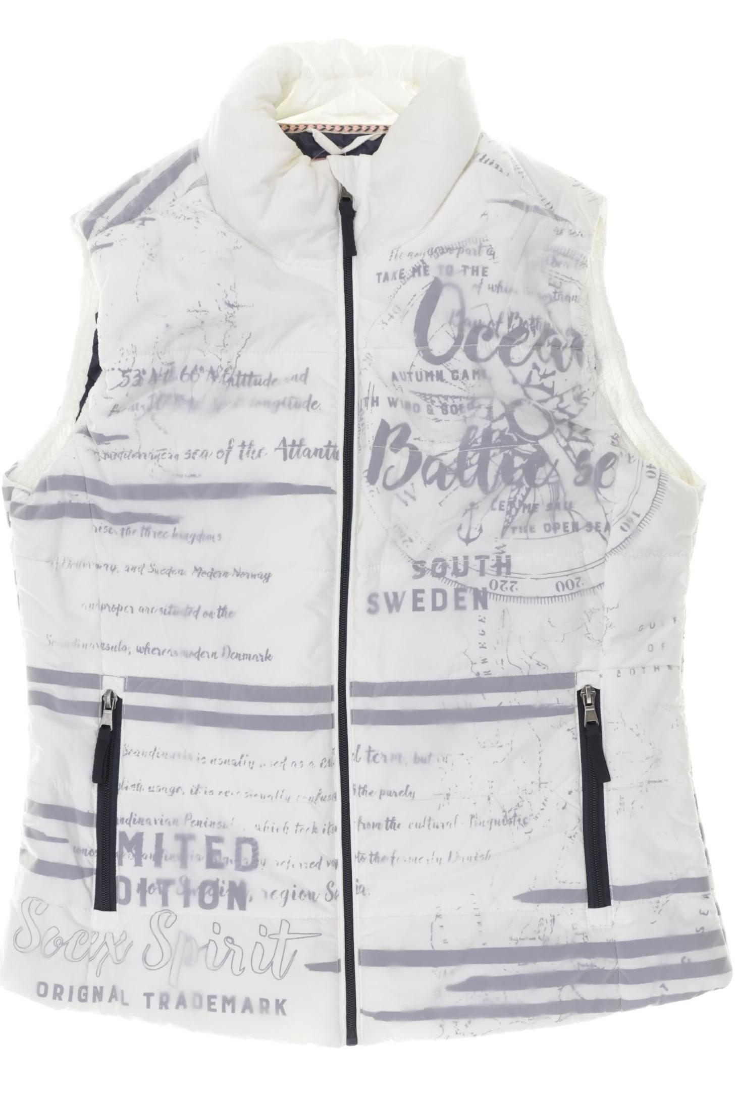 

Soccx Damen Weste, weiß, Gr. 38