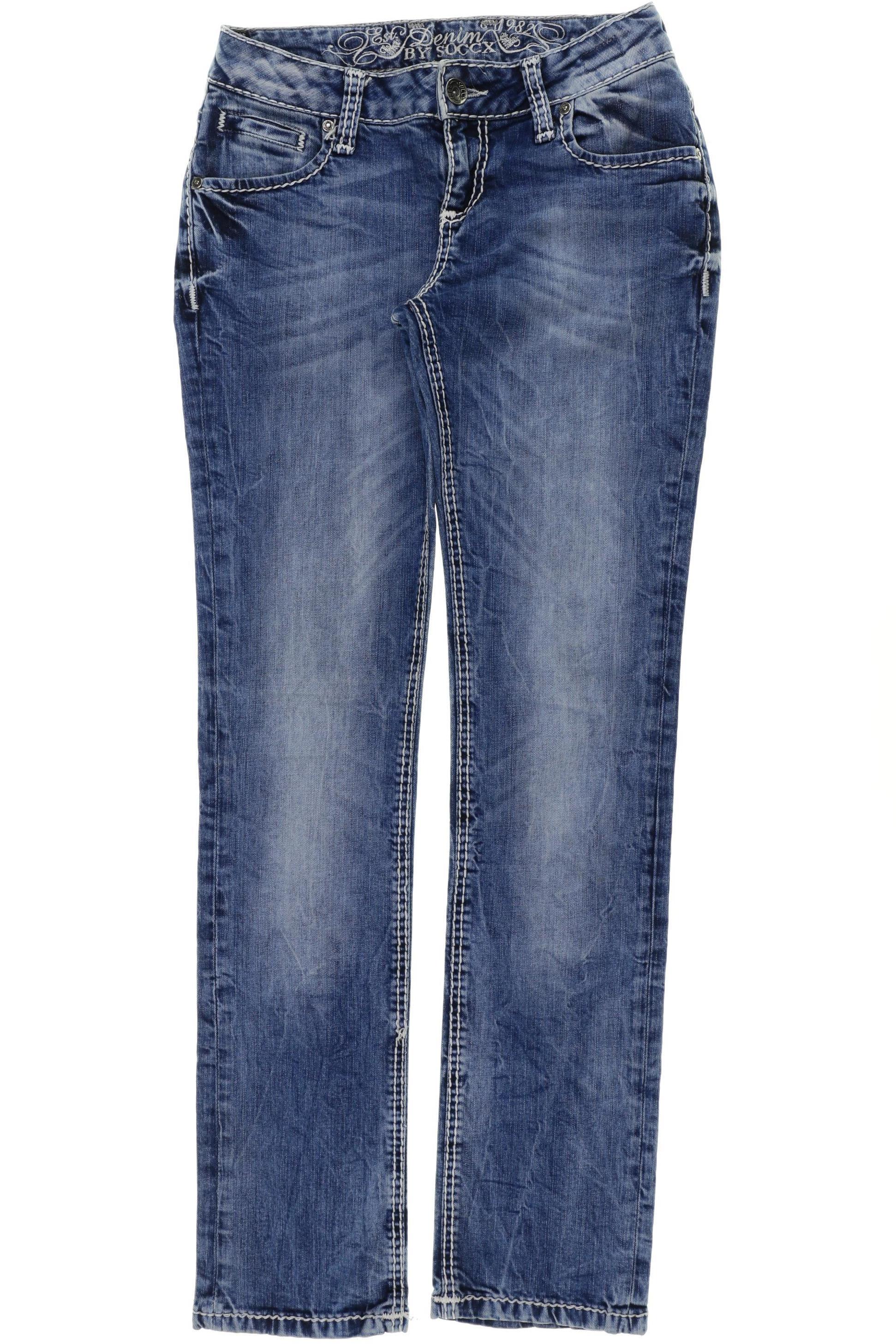 

Soccx Damen Jeans, blau, Gr. 27