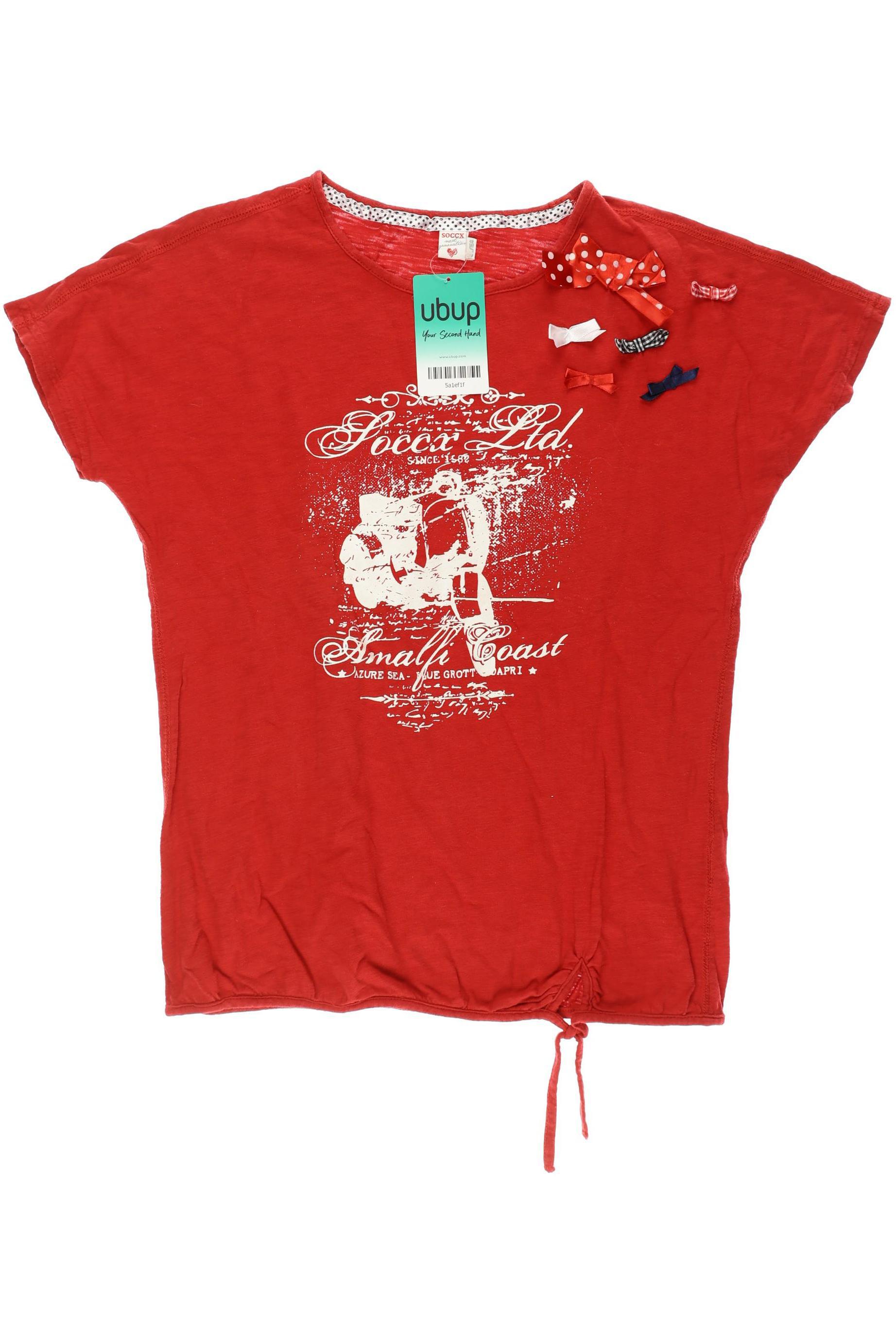 

Soccx Mädchen T-Shirt, rot, Gr. 158