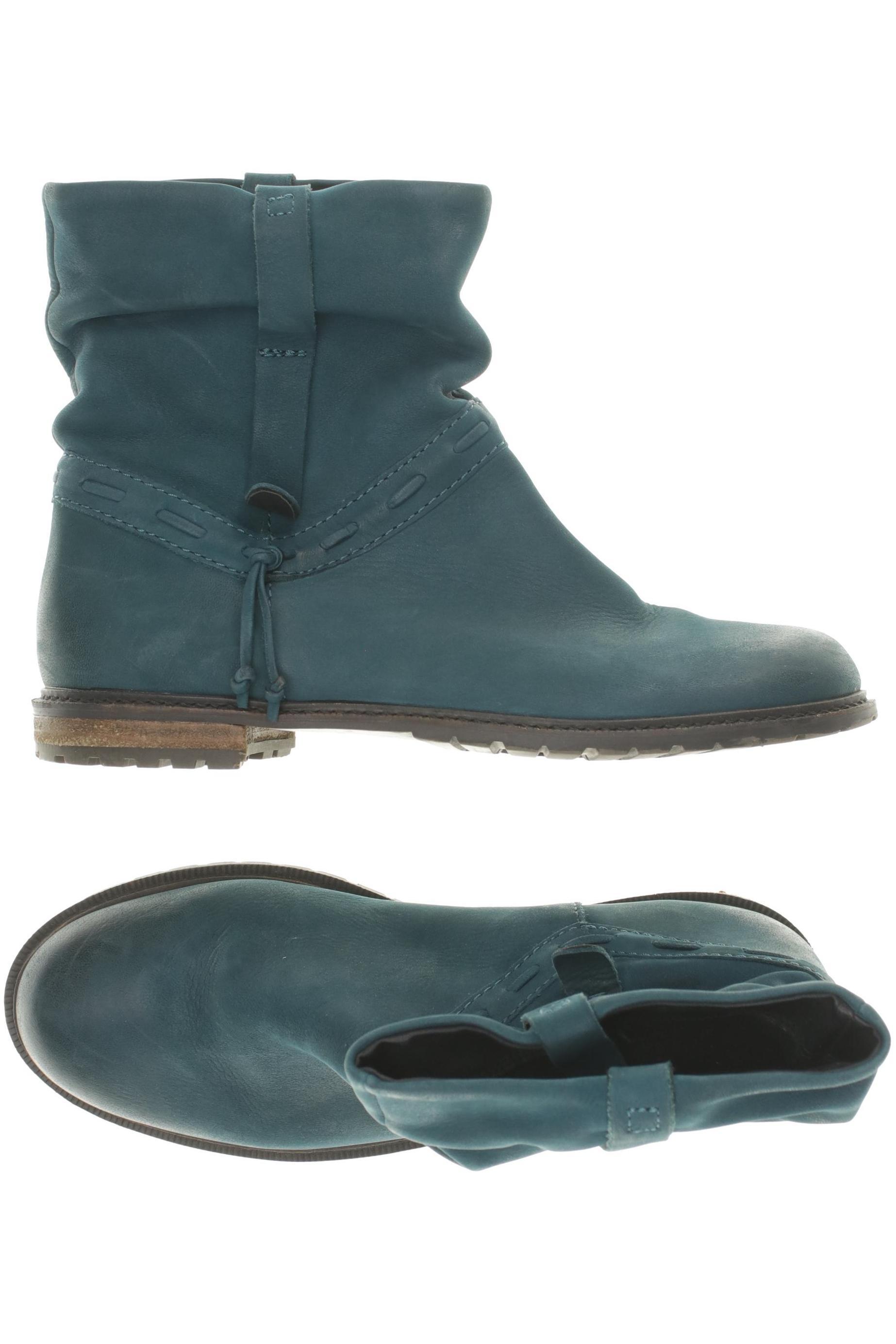 

SPM Damen Stiefelette, türkis, Gr. 38