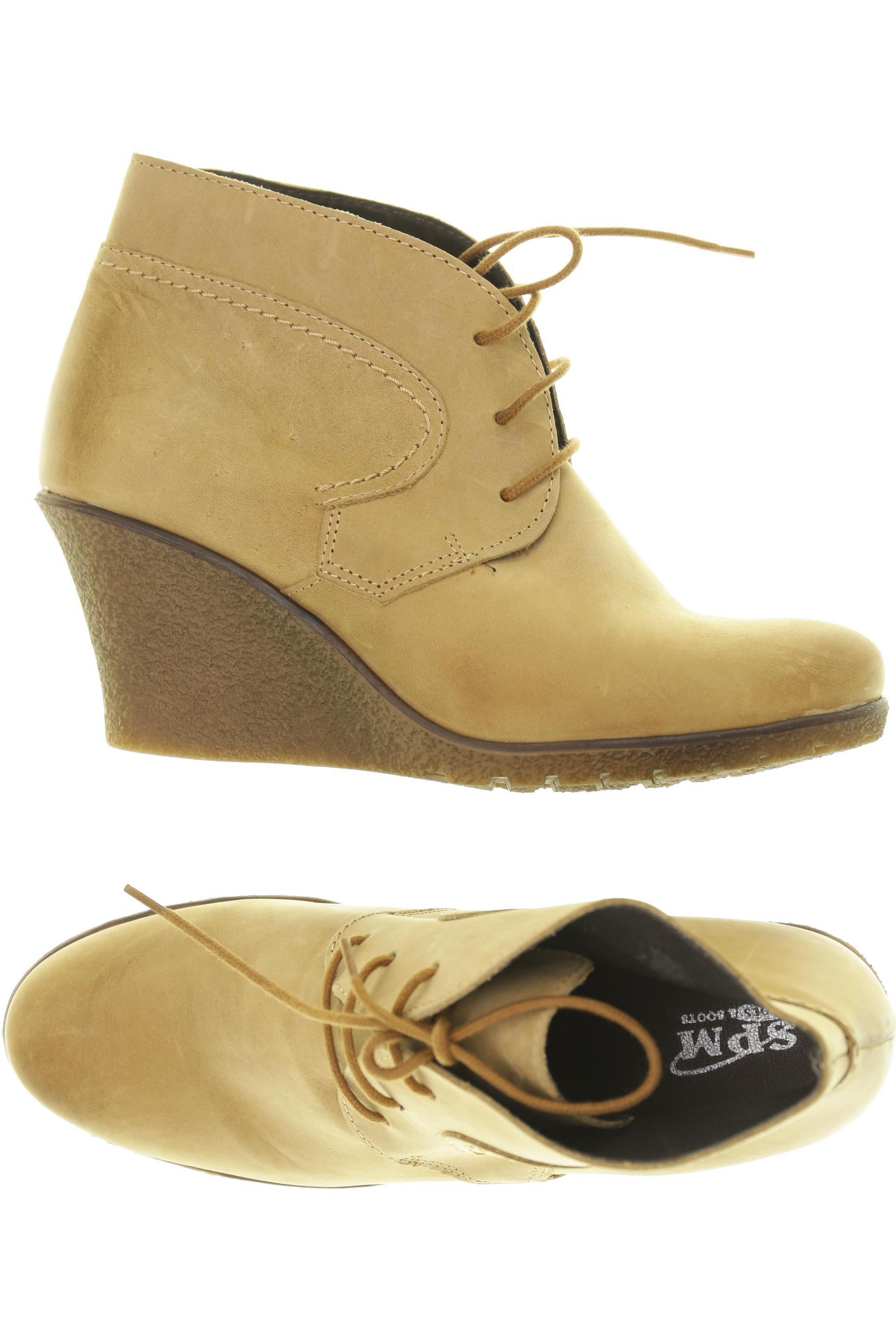 

SPM Damen Stiefelette, beige, Gr. 40