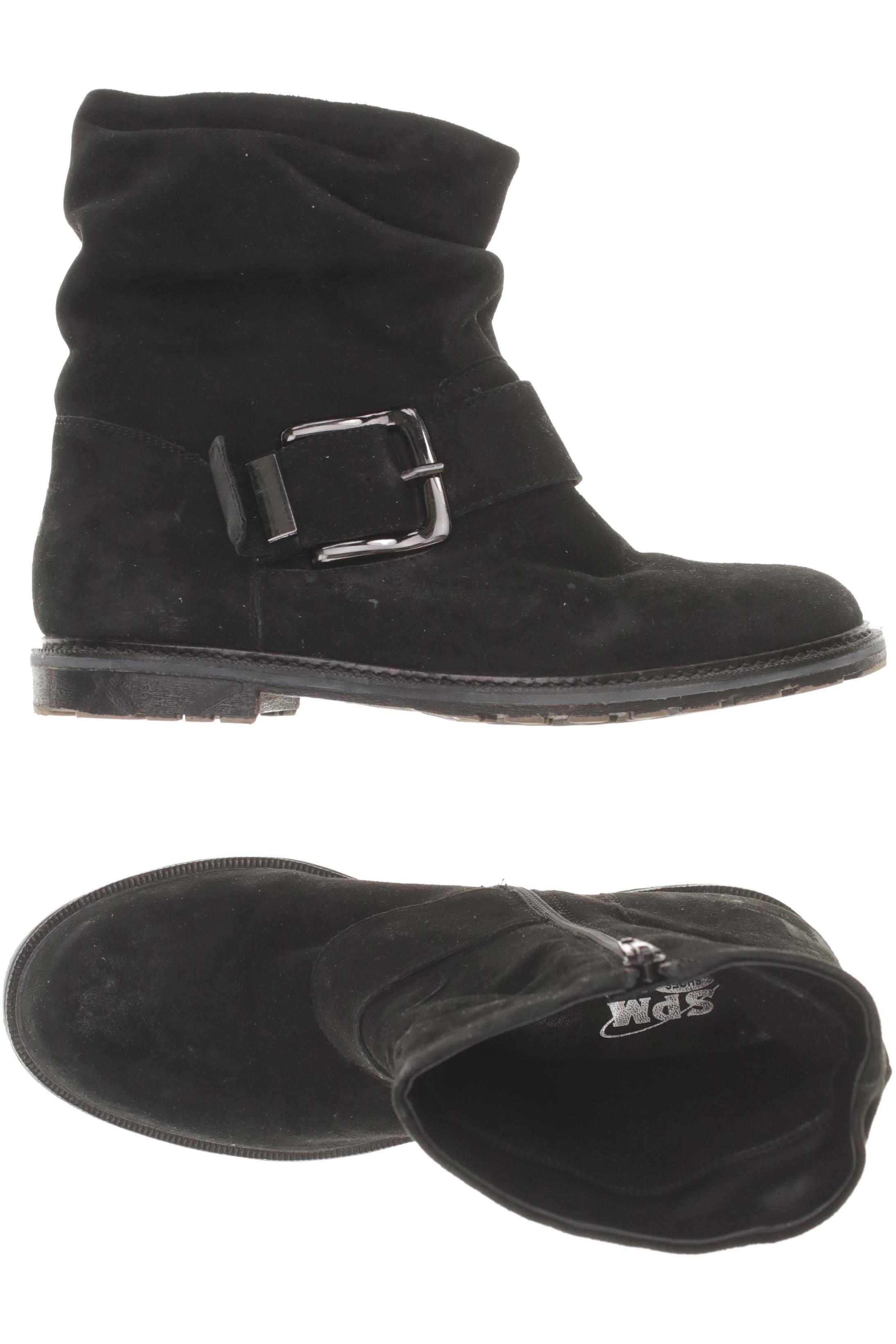 

SPM Damen Stiefelette, schwarz, Gr. 39