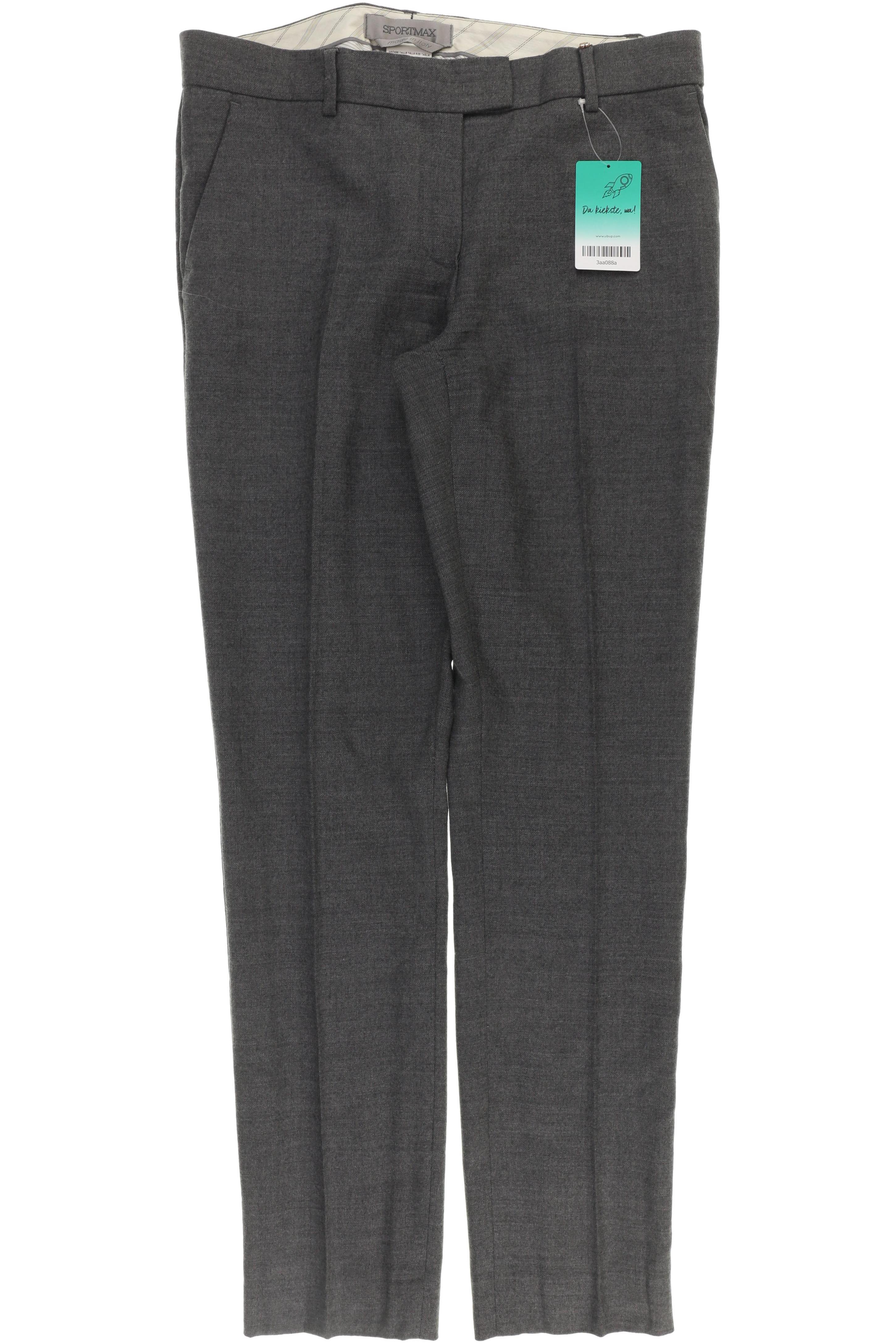 

Sportmax Damen Stoffhose, grau, Gr. 40