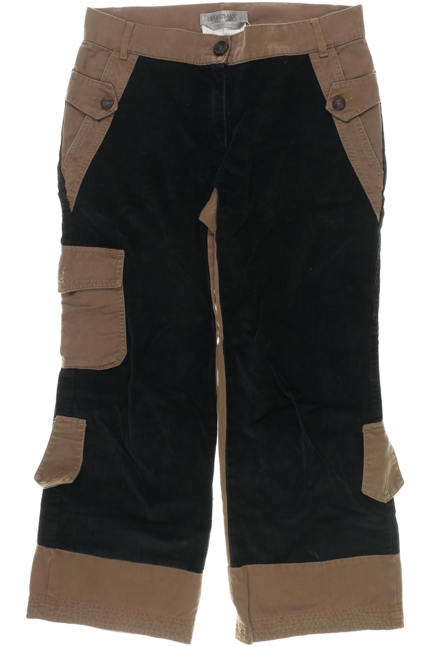 

Sportmax Damen Stoffhose, schwarz, Gr. 38