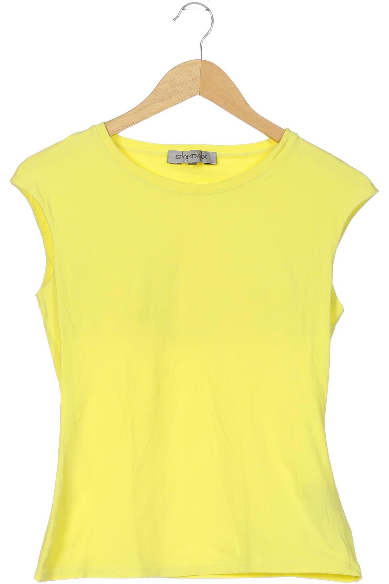 

Sportmax Damen T-Shirt, gelb, Gr.