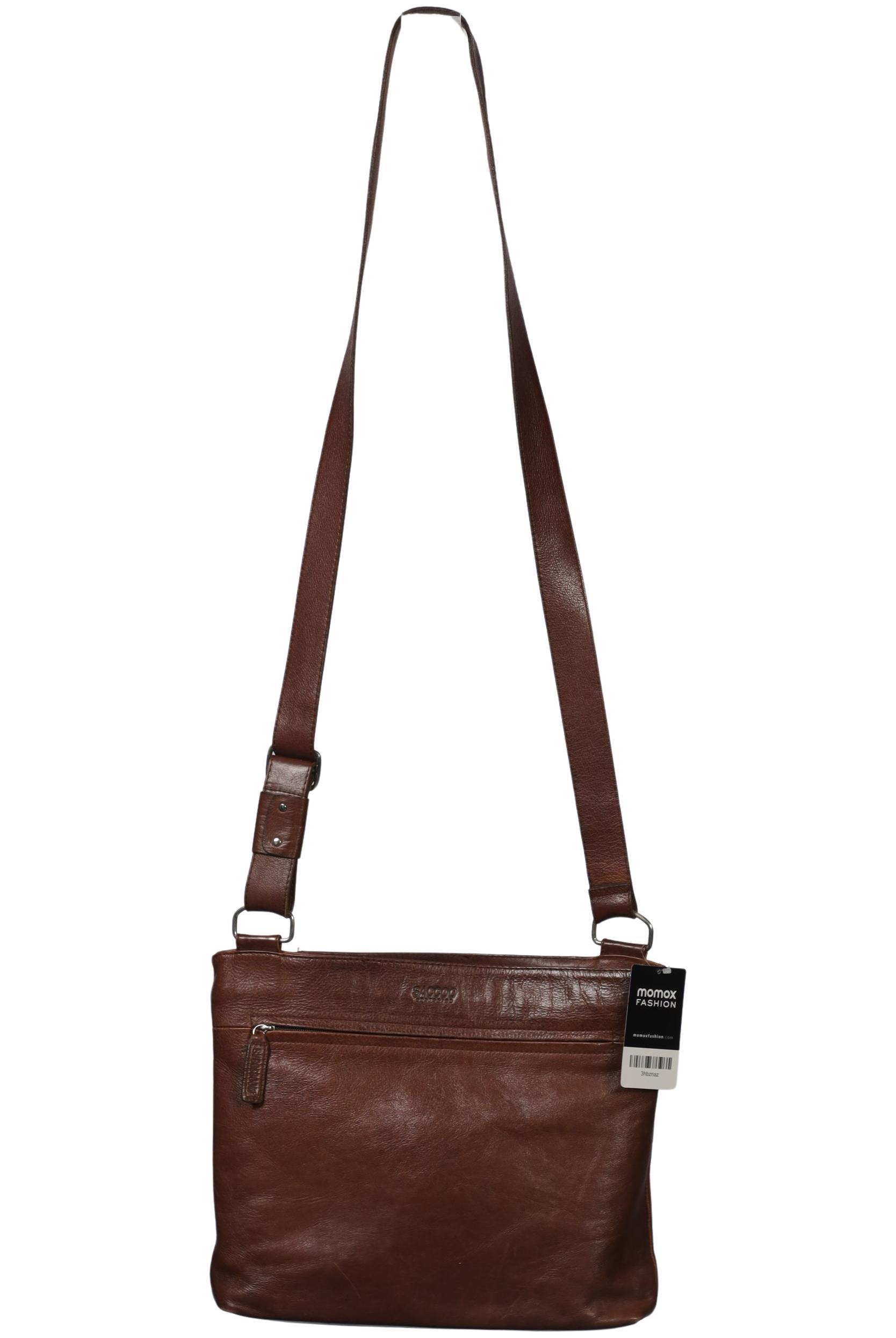 

Saccoo Damen Handtasche, braun, Gr.
