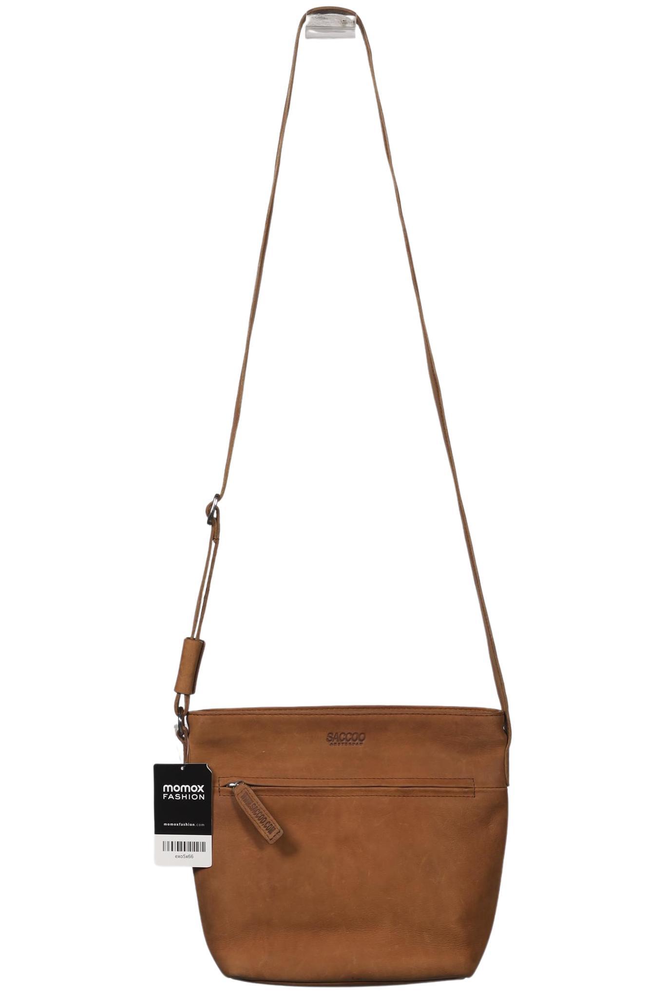 

Saccoo Damen Handtasche, braun, Gr.