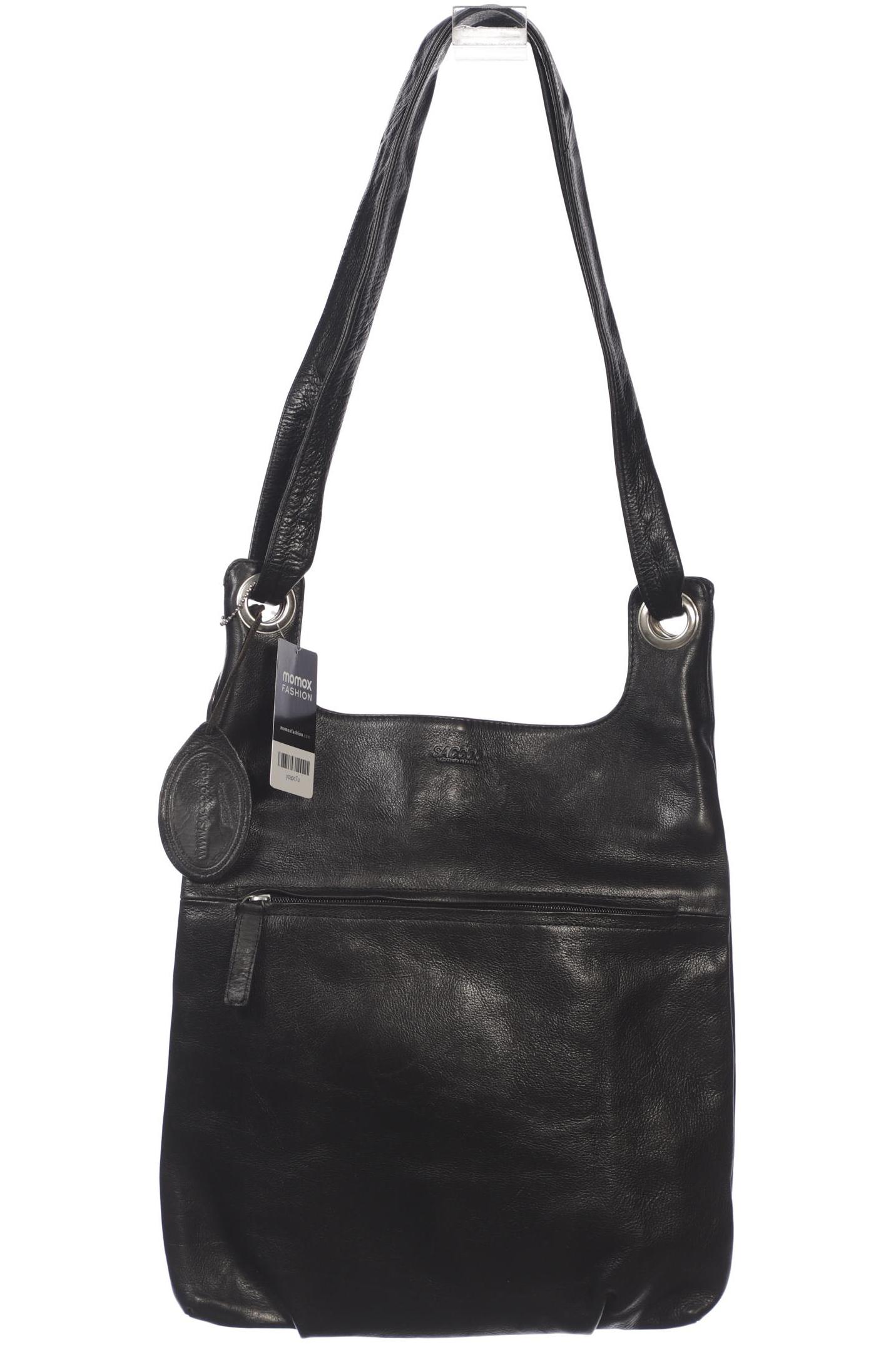 

Saccoo Damen Handtasche, schwarz, Gr.