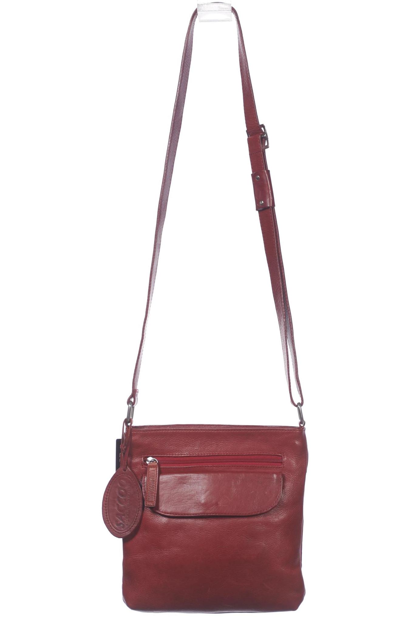 

Saccoo Damen Handtasche, rot, Gr.