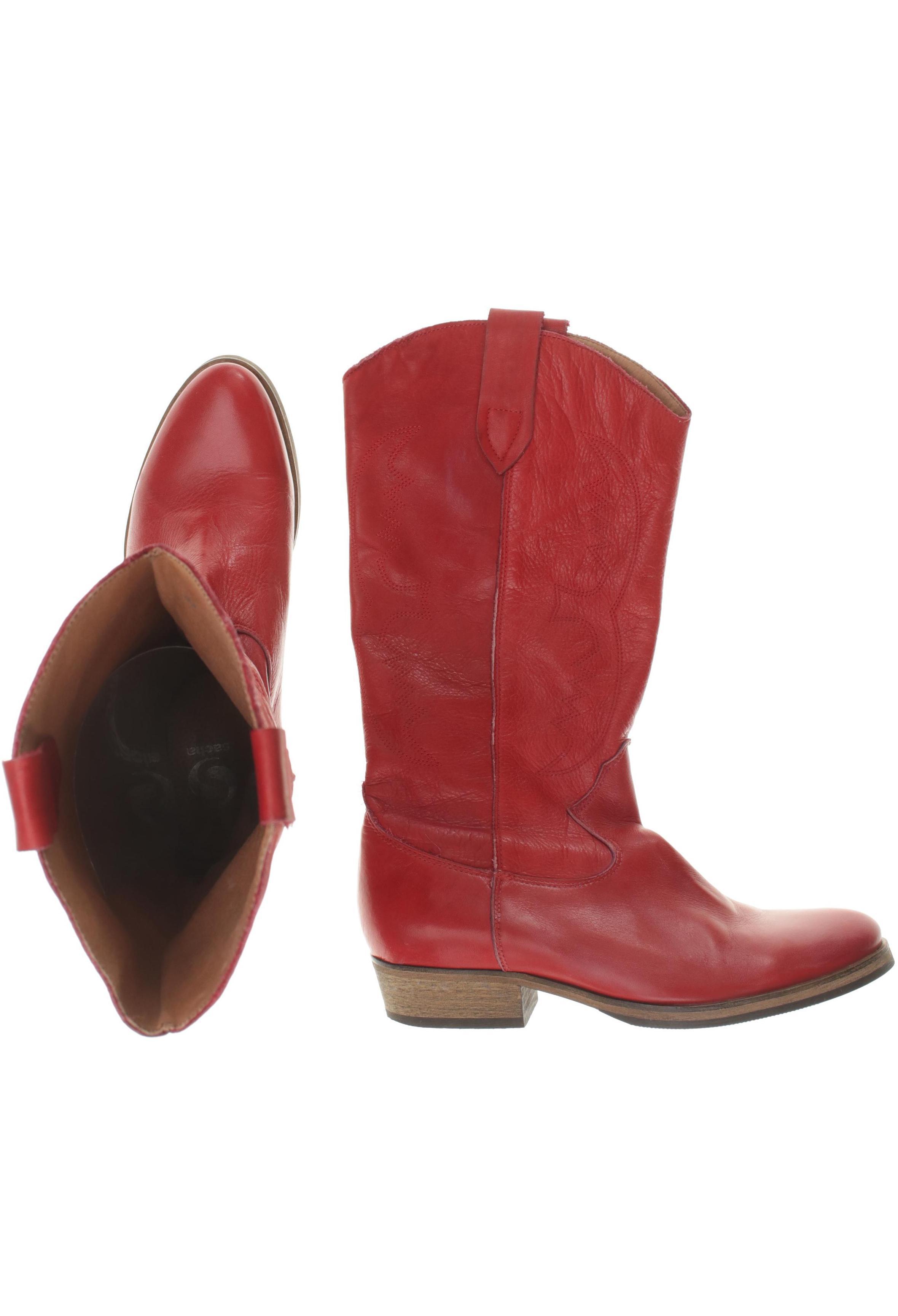 

Sacha Damen Stiefel, rot, Gr. 41