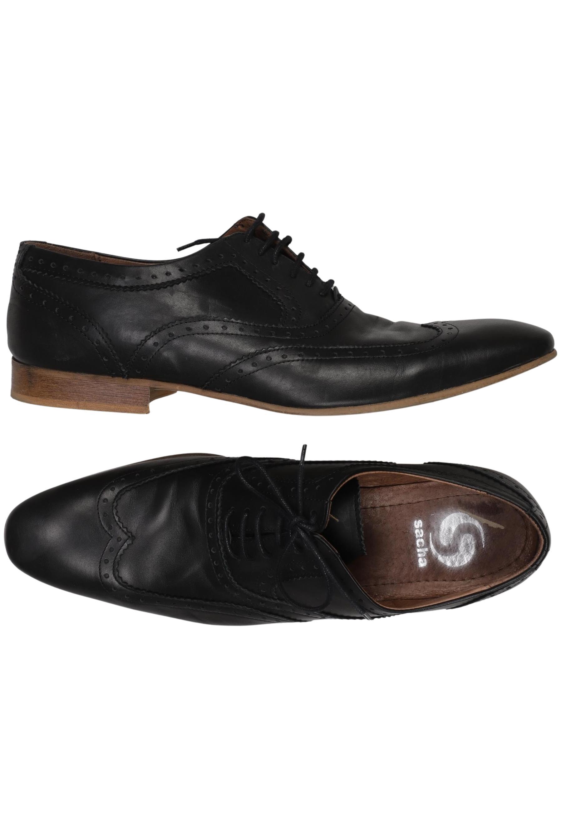 Thumbnail - Sacha Herren Halbschuh, schwarz, Gr. 46