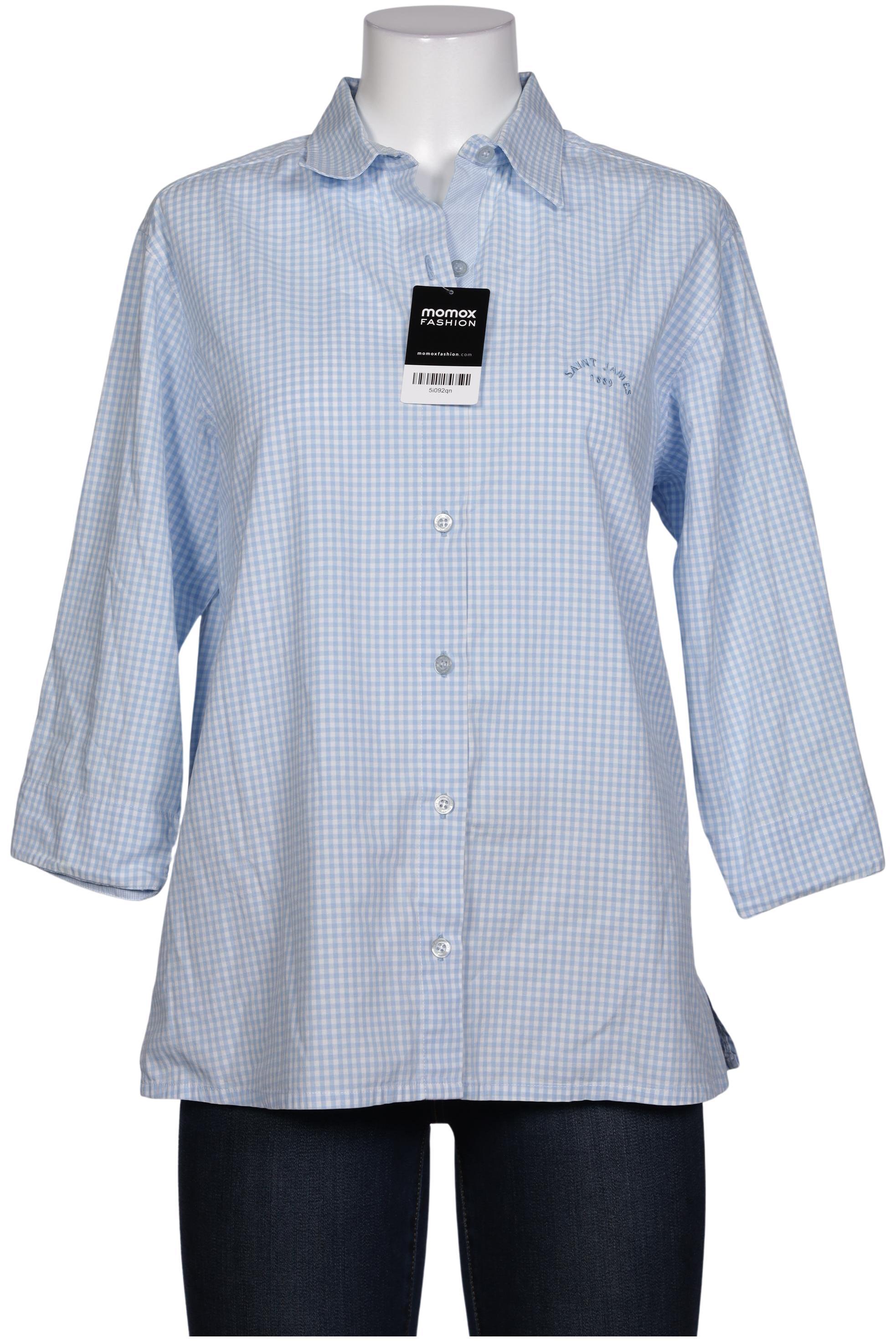 

Saint James Damen Bluse, hellblau, Gr. 42