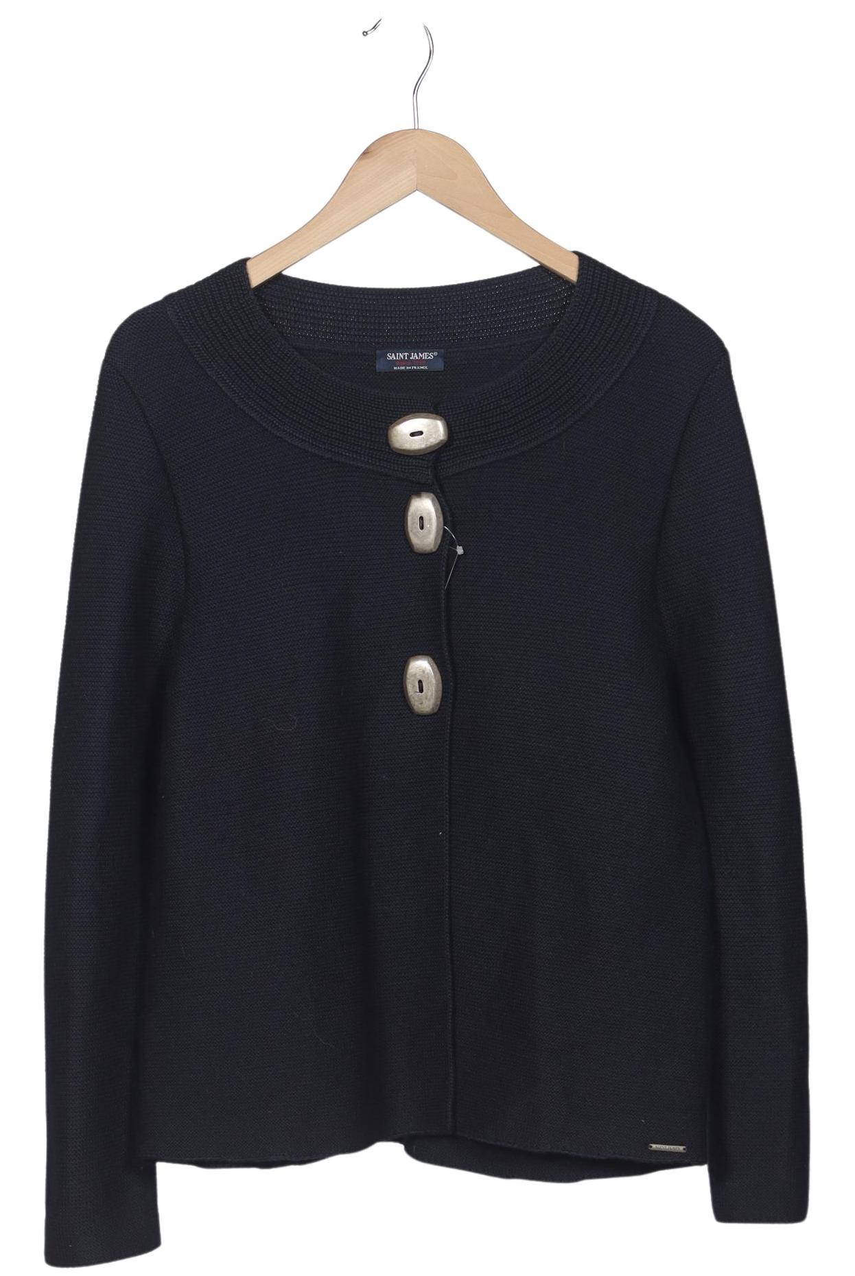 

Saint James Damen Strickjacke, marineblau, Gr. 44