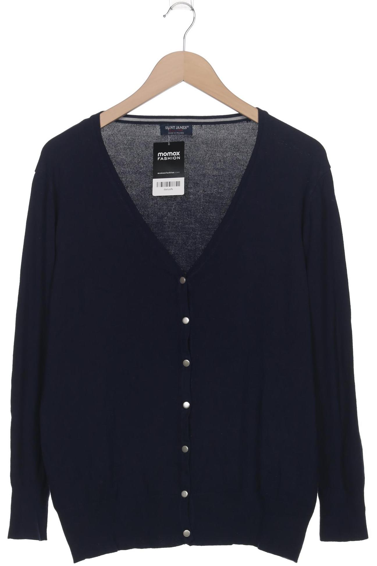 

Saint James Damen Strickjacke, marineblau, Gr. 46