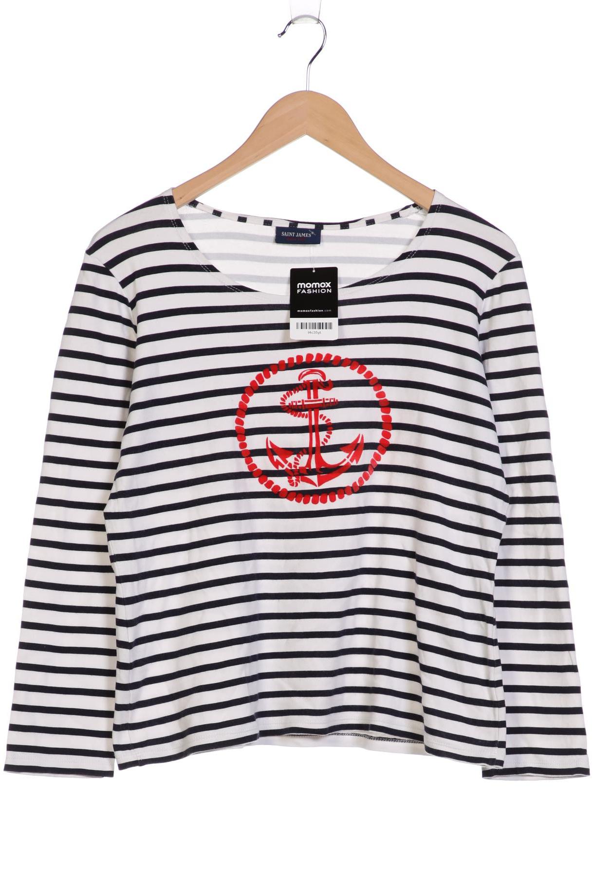 

Saint James Damen Langarmshirt, weiß, Gr. 42